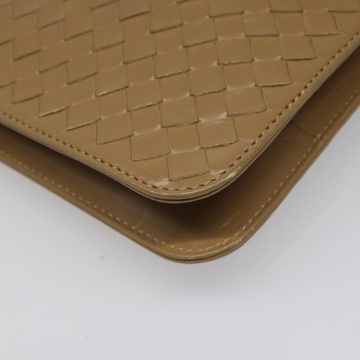 Bottega Veneta Intrecciato Beige Leather Briefcase Bag (Pre-Owned) Size ONE SIZE - 7 Thumbnail