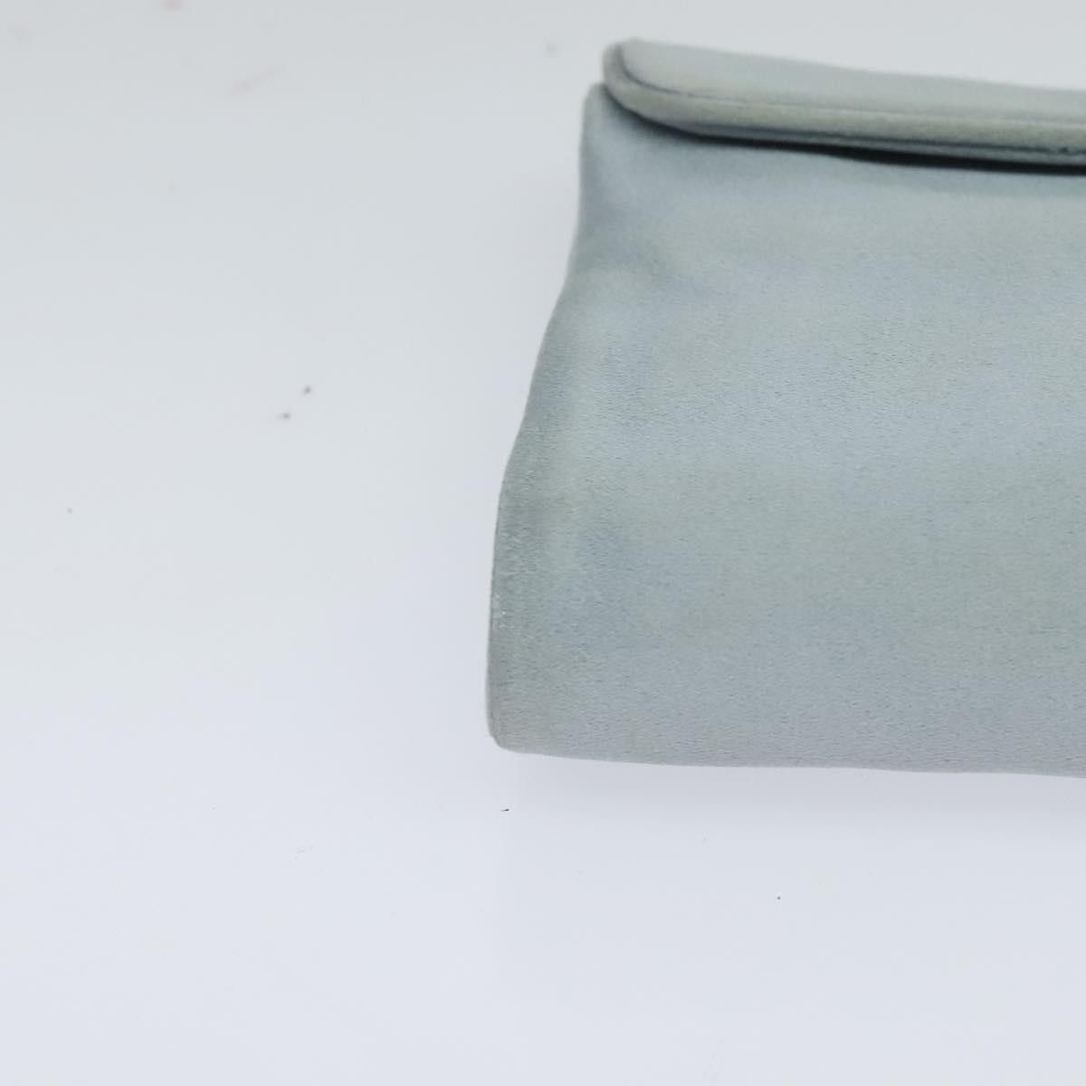 Prada Cosmetic Pouch Turquoise Synthetic Clutch Bag (Pre-Owned) Size ONE SIZE - 10 Thumbnail
