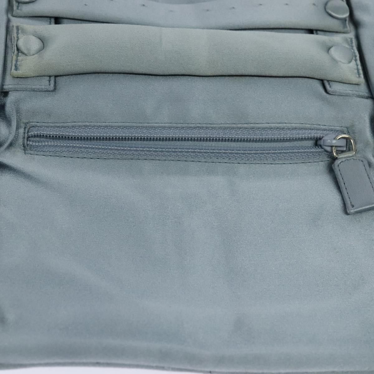 Prada Cosmetic Pouch Turquoise Synthetic Clutch Bag (Pre-Owned) Size ONE SIZE - 17 Thumbnail