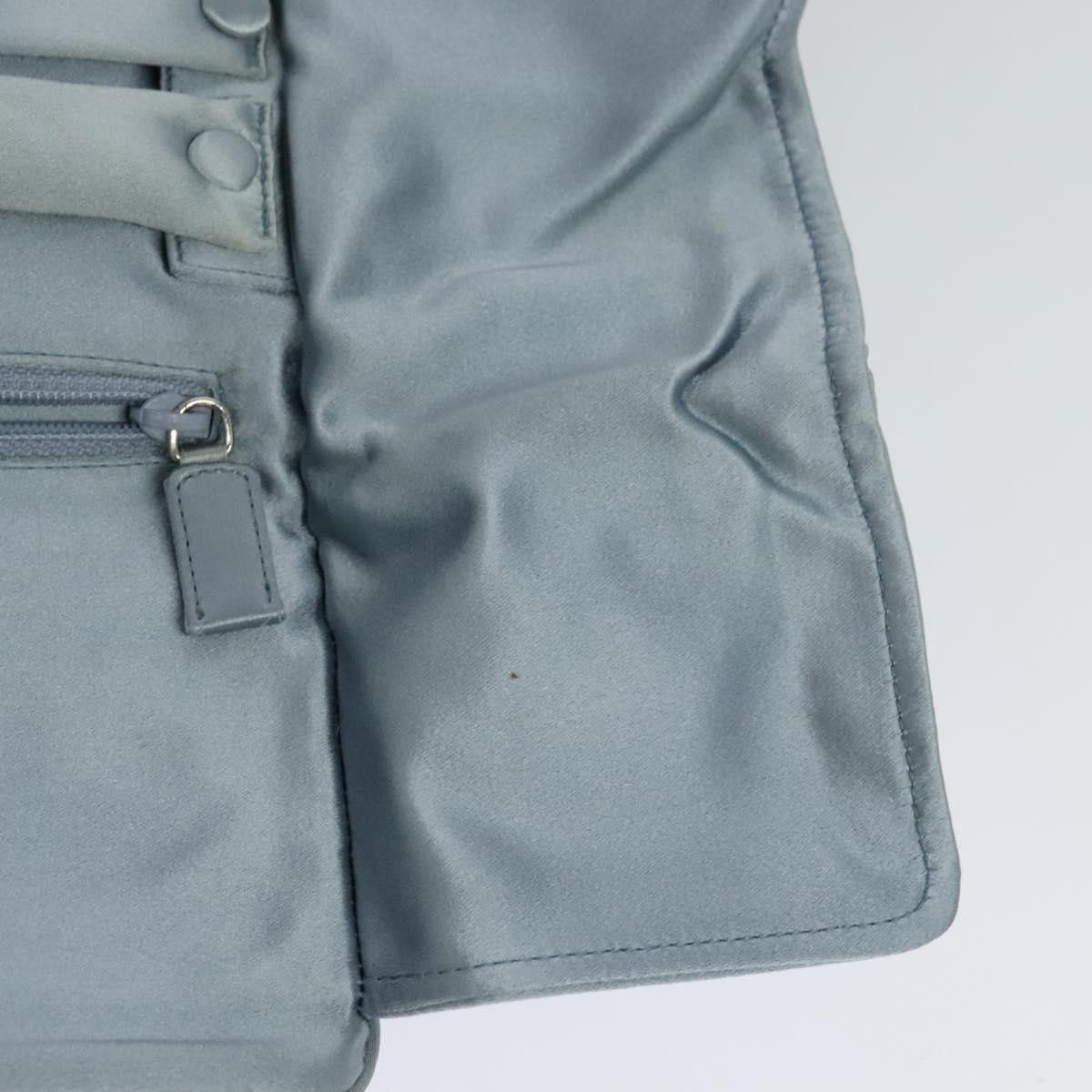 Prada Cosmetic Pouch Turquoise Synthetic Clutch Bag (Pre-Owned) Size ONE SIZE - 19 Thumbnail