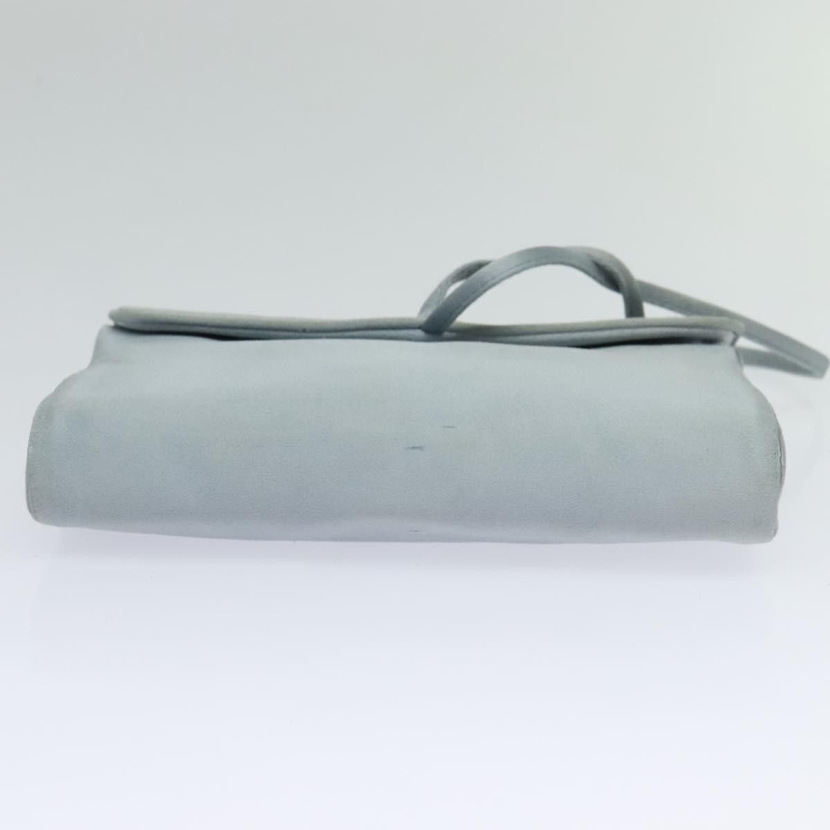 Prada Cosmetic Pouch Turquoise Synthetic Clutch Bag (Pre-Owned) Size ONE SIZE - 9 Thumbnail