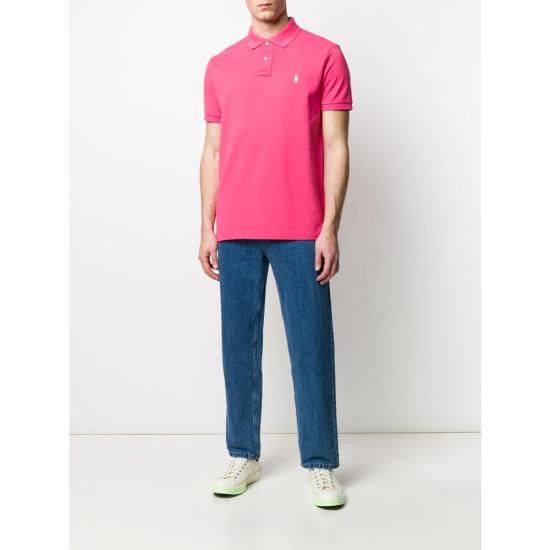 Ralph Lauren RALPH LAUREN Men Polo Shirts 710795080012 PINK Size US XXL / EU 58 / 5 - 5 Thumbnail