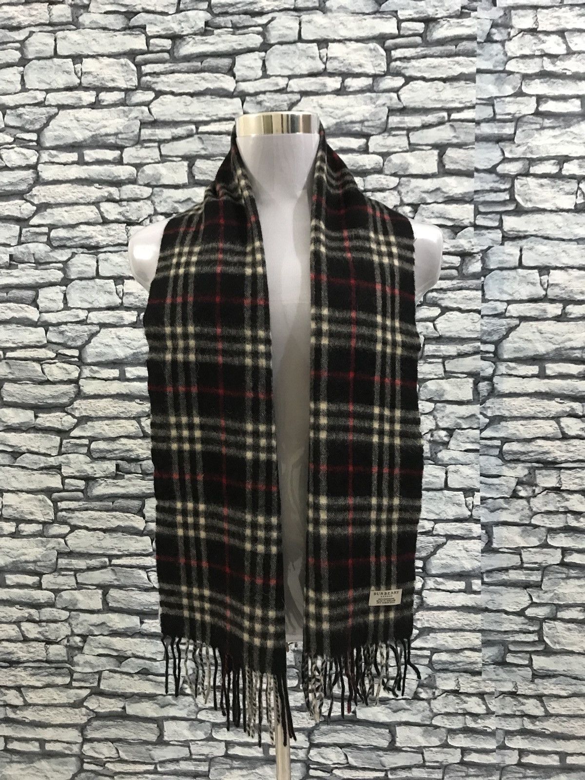 Burberry Classic Check Scarf/Muffler/Luxury/Louis Vuitton/Fendi/Gucci/Versace/Balenciaga/Hermes