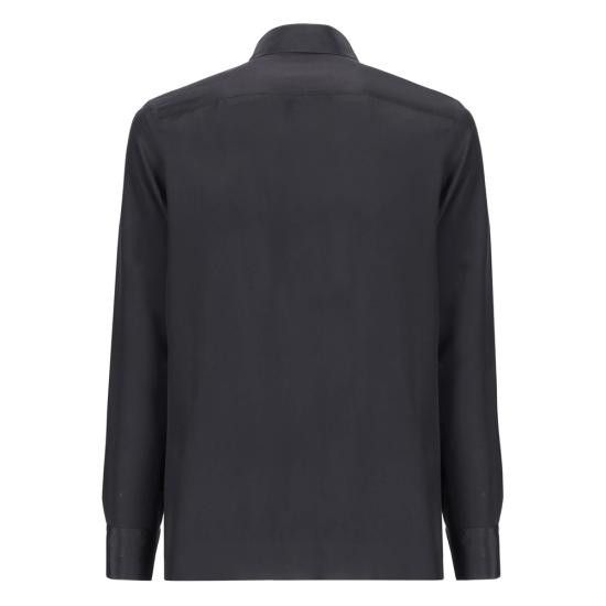 Laneus LANEUS Men Long Tops ASI014 110 BLACK Size US M / EU 48-50 / 2 - 3 Thumbnail
