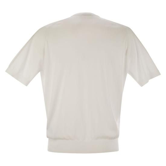 John Smedley JOHN SMEDLEY Men Sweater KEMPTON WHITE Size US XL / EU 56 / 4 - 2 Thumbnail