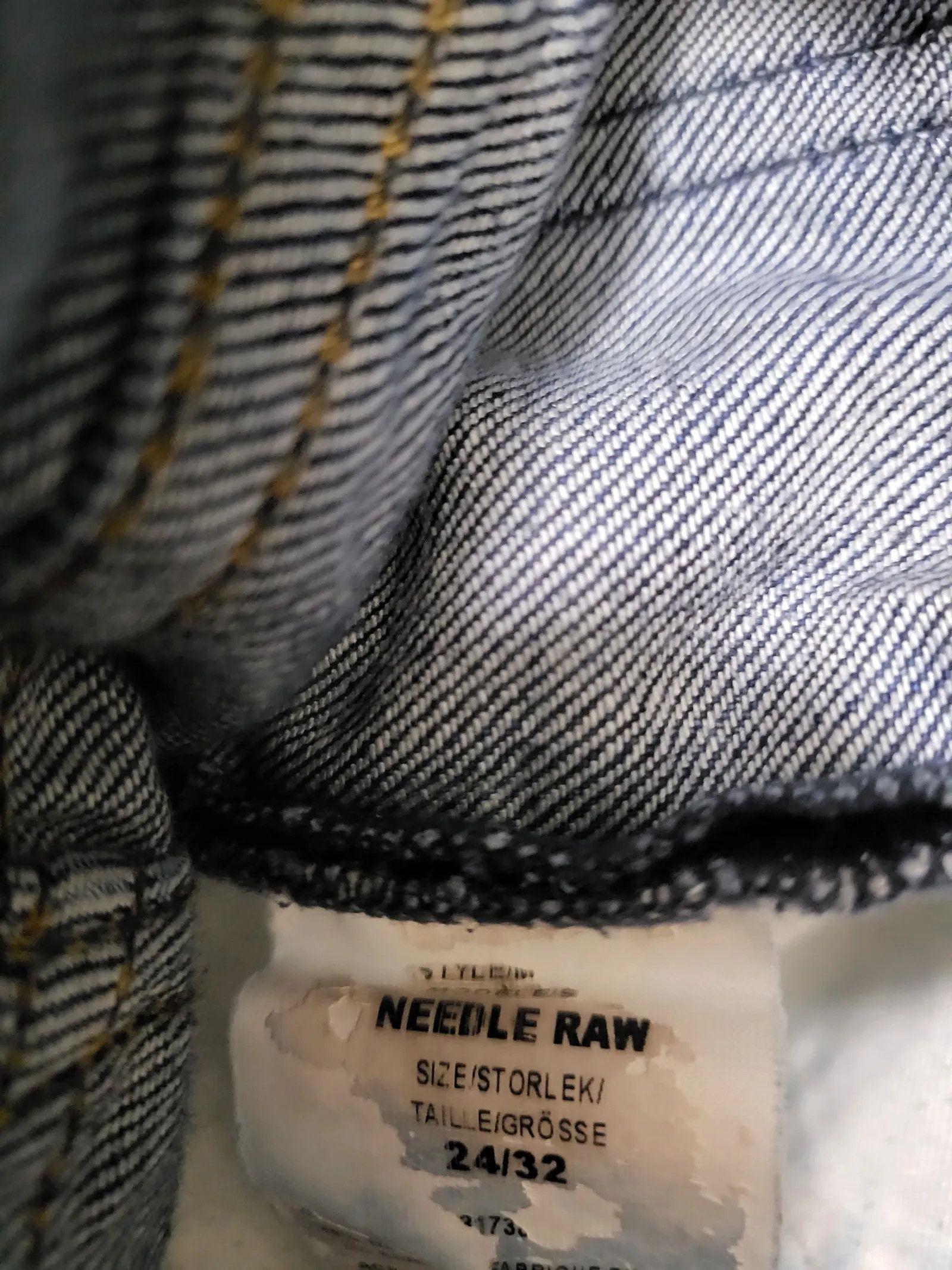 Acne Studios Acne Studios Needle raw Jeans Size 24" / US 00 / IT 34 - 3 Thumbnail