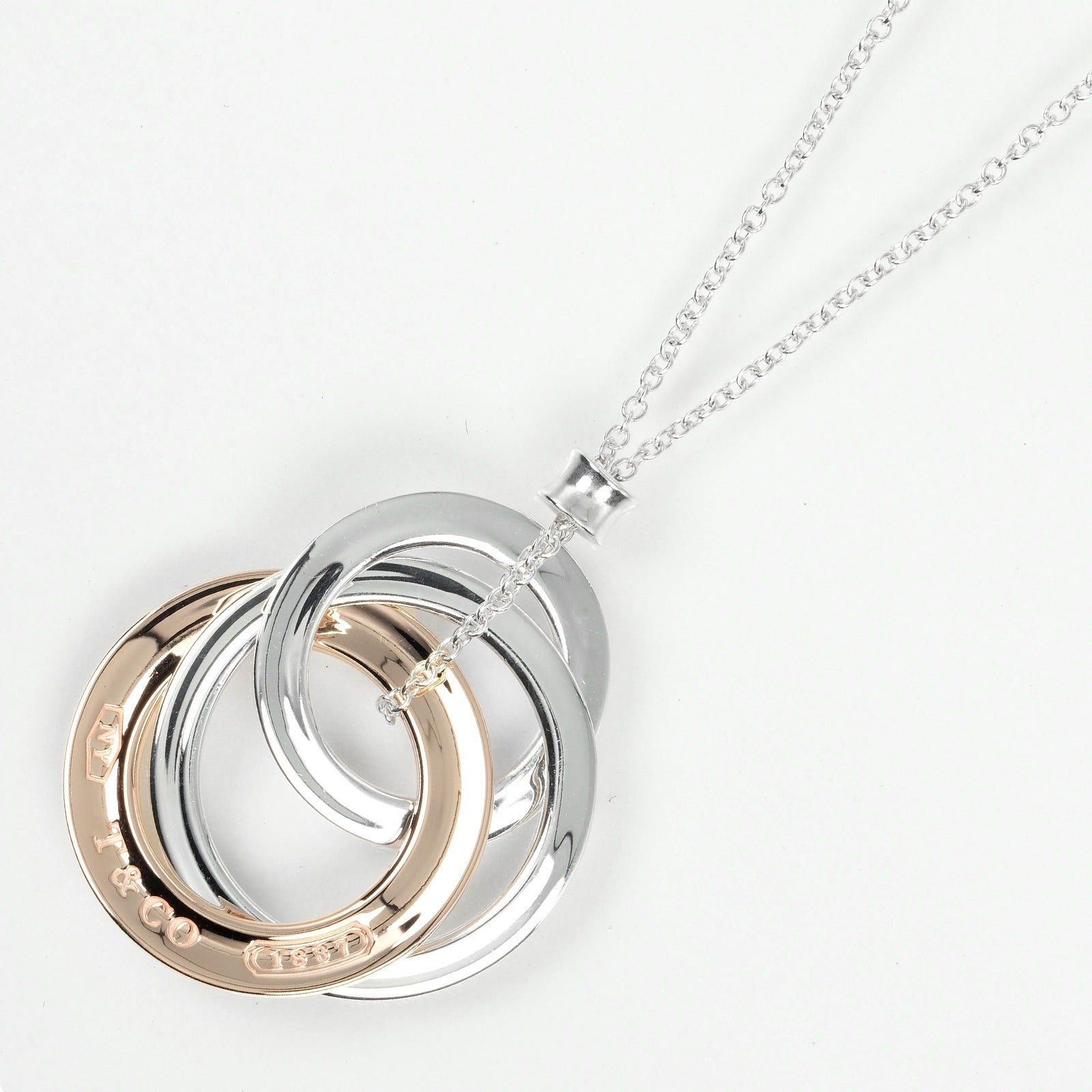 Tiffany & Co. Tiffany & Co 1837 Interlocking necklace Size ONE SIZE - 3 Thumbnail