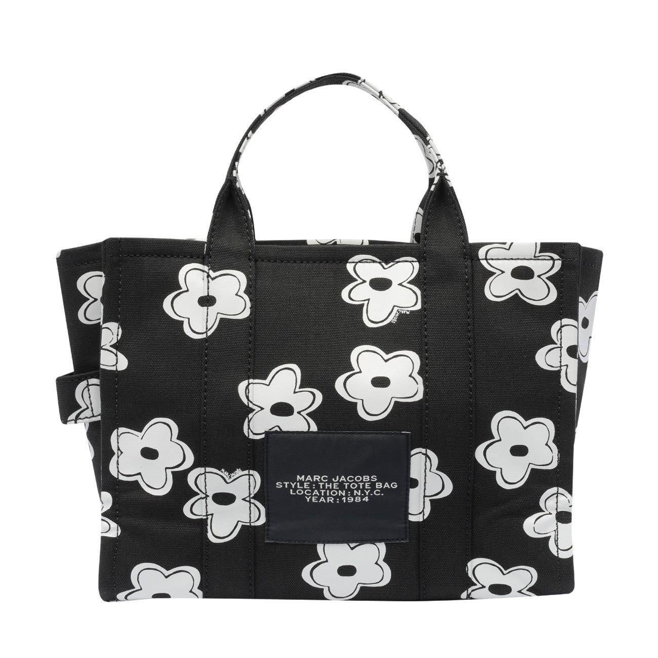 Marc Jacobs THE DAISY CANVAS MEDIUM TOTE BAG Size ONE SIZE - 3 Thumbnail