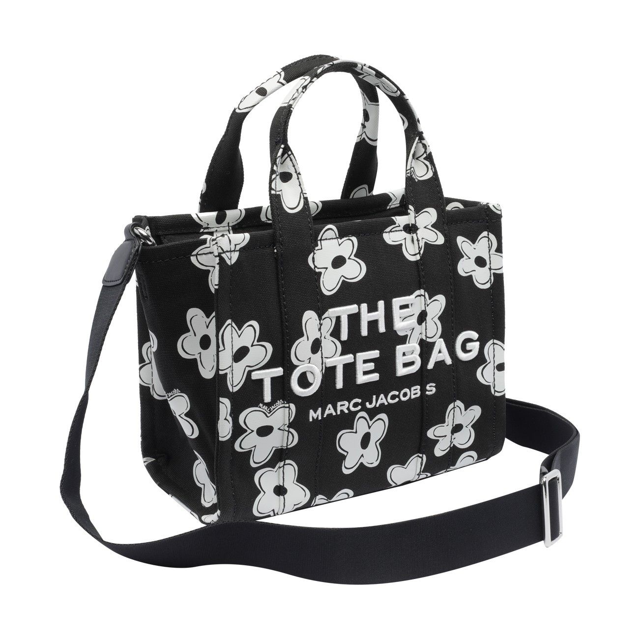 Marc Jacobs THE DAISY CANVAS SMALL TOTE BAG Size ONE SIZE - 2 Thumbnail