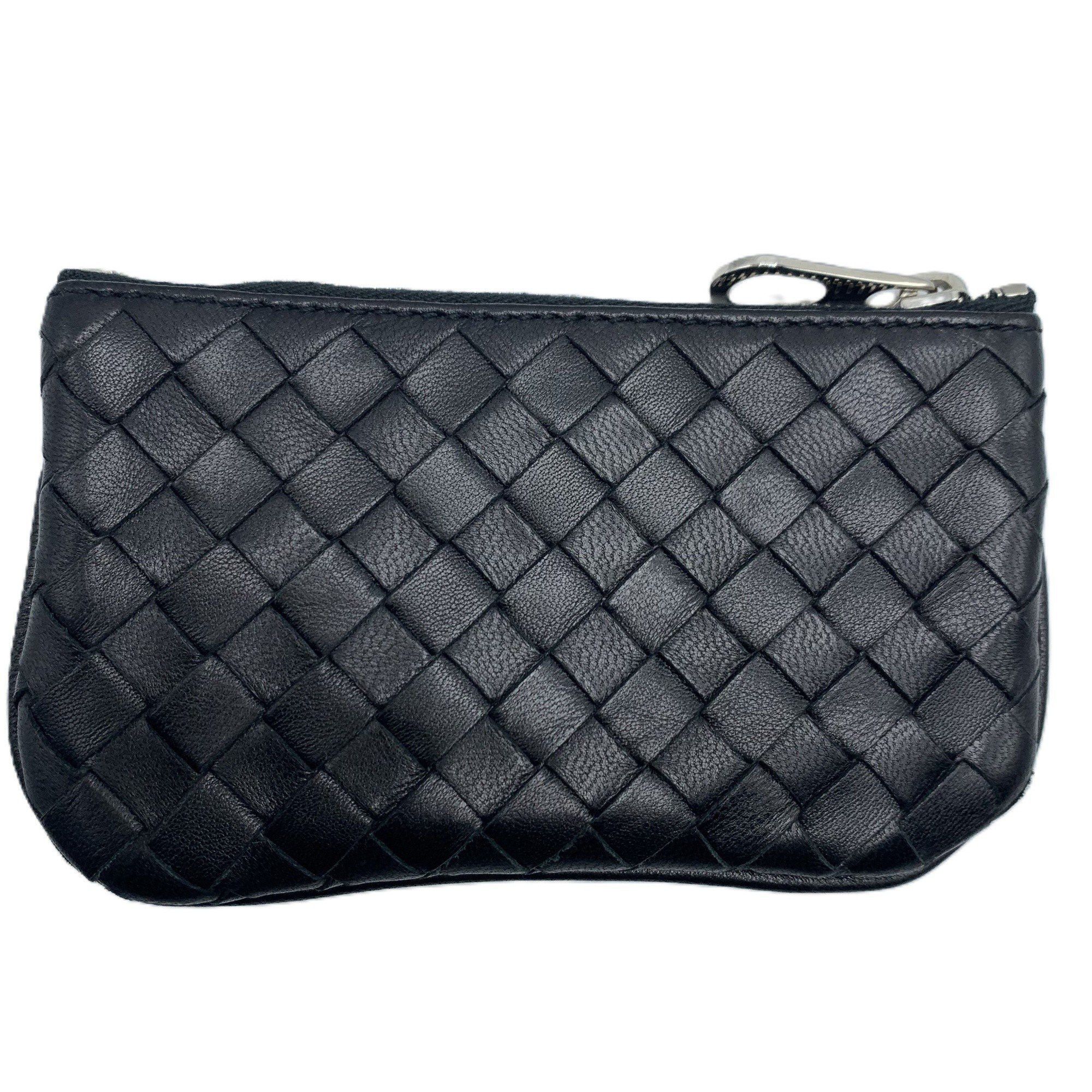 Bottega Veneta Bottega Veneta Key Pouch Intrecciato Wallet/Coin Case Coin Purse Ring Black 131232 V0016 BOTTEGA VENETA Size ONE SIZE - 2 Thumbnail