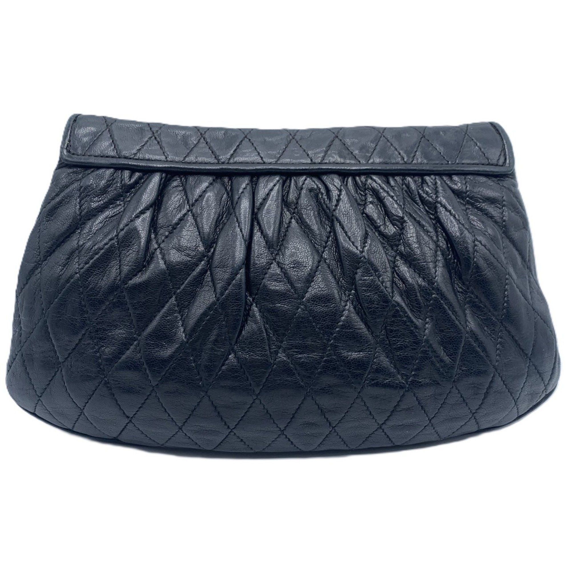Chanel Chanel Chain Shoulder Bag Lambskin Half Moon CHANEL Size ONE SIZE - 2 Thumbnail
