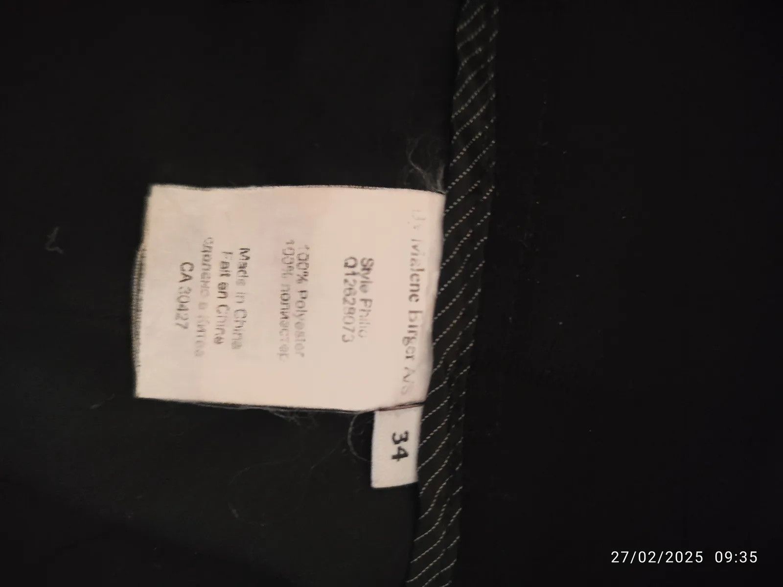 By Malene Birger By Malene Birger Pants Size 25" / US 0 / IT 36 - 3 Thumbnail
