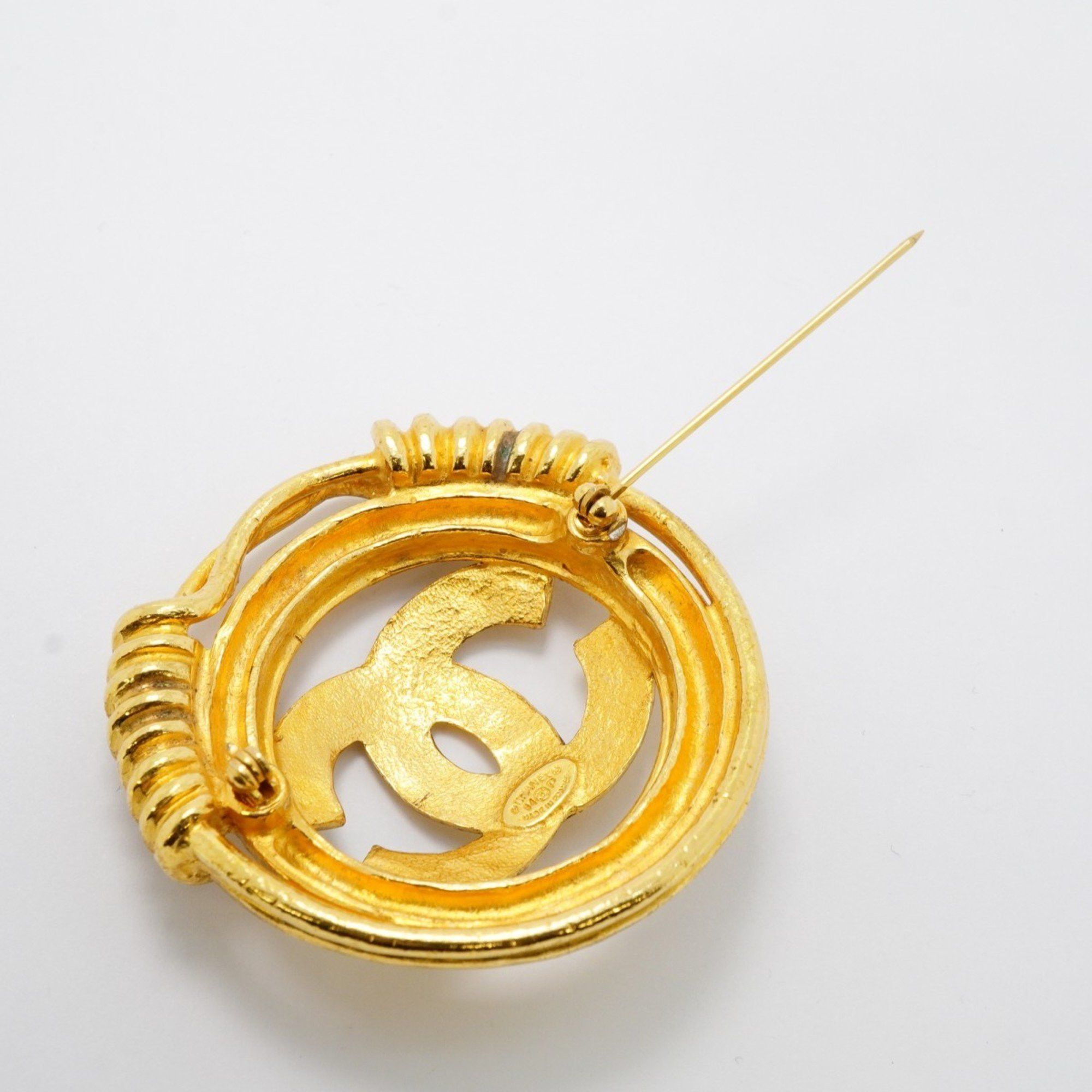 Chanel Chanel Coco Mark brooch Size ONE SIZE - 4 Thumbnail