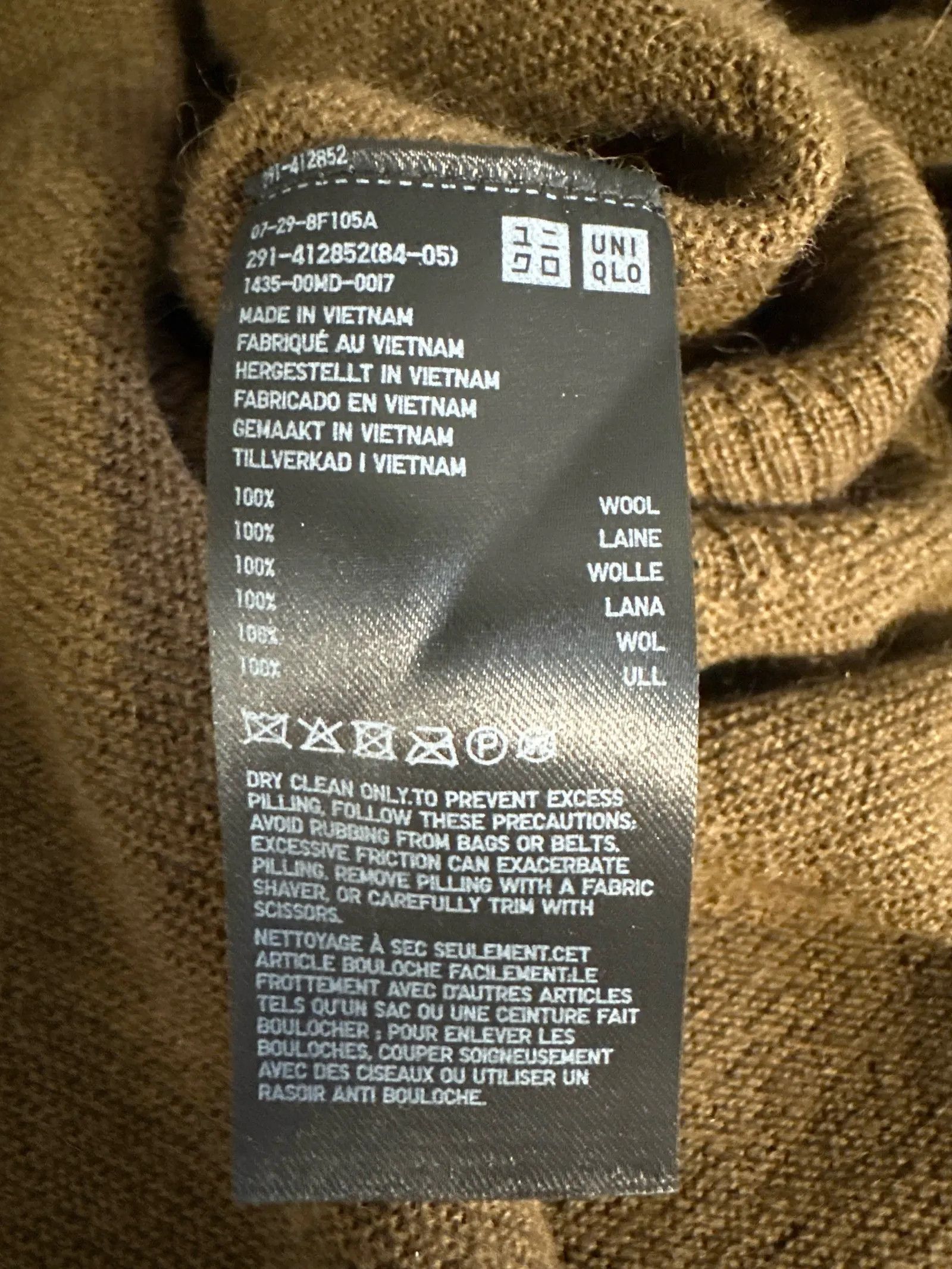 Uniqlo Uniqlo 3D wool mock neck long sleeve dress Dress Size S / US 4 / IT 40 - 3 Thumbnail