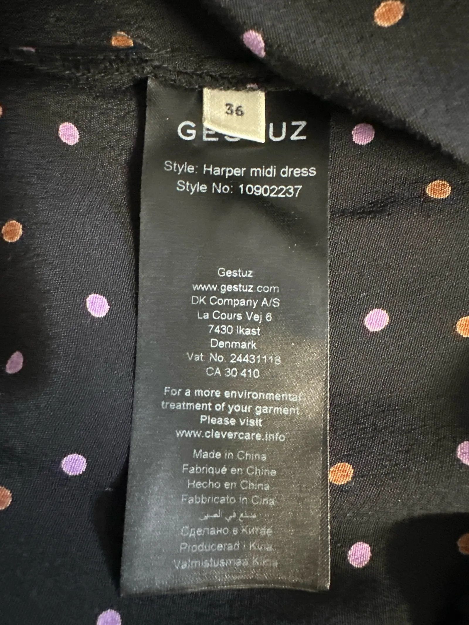 Gestuz Gestuz Harper dress Dress Size XS / US 0-2 / IT 36-38 - 3 Thumbnail