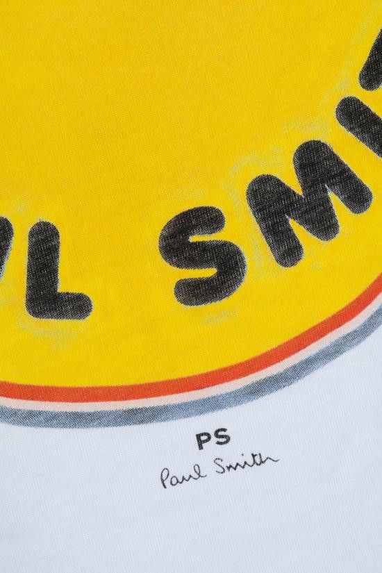 Paul Smith PAUL SMITH Men T-Shirts M2R011RPP5133 01 WHITE Size US XL / EU 56 / 4 - 3 Thumbnail