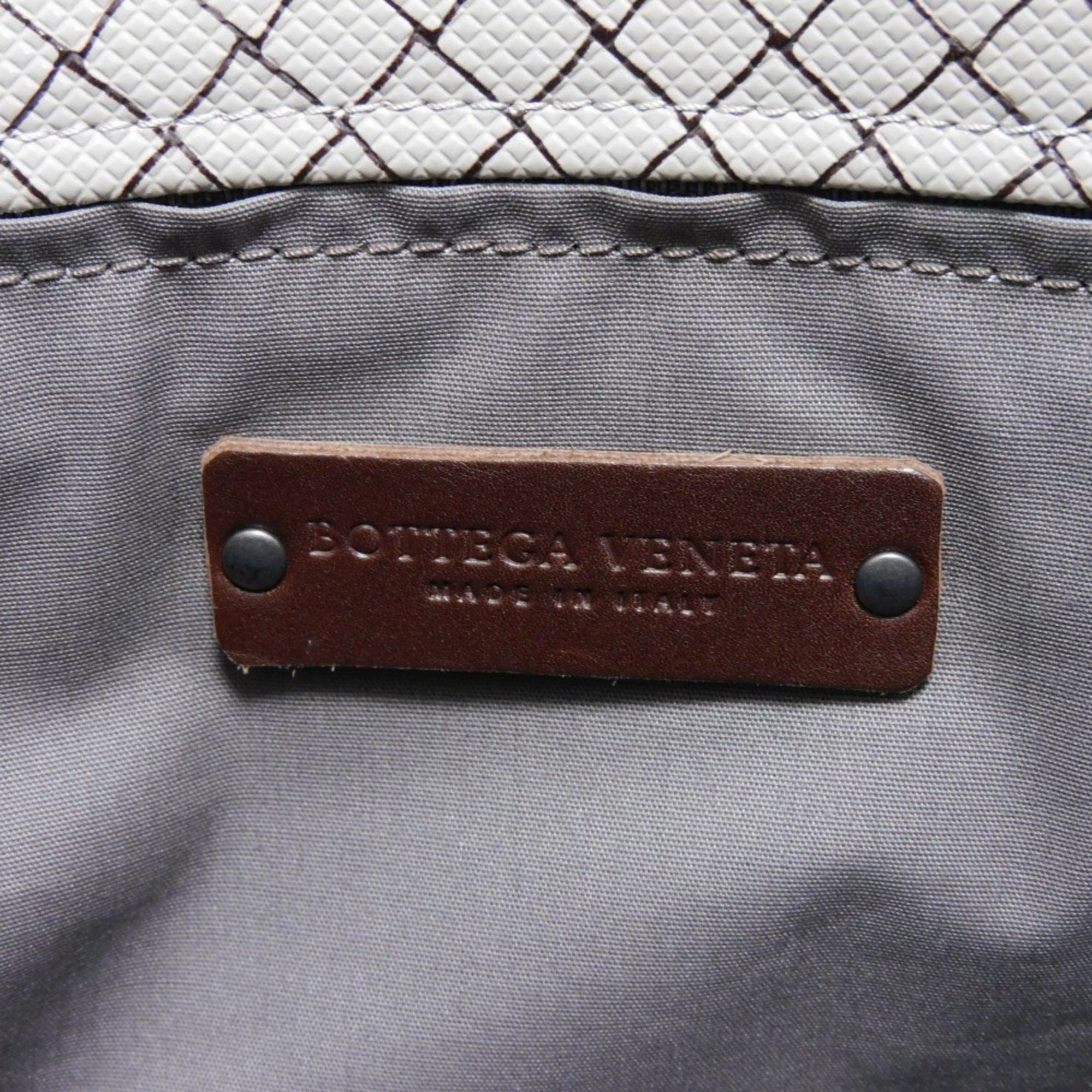 Bottega Veneta BOTTEGA VENETA Tote Bag Marco Polo Medium PU Grey Calf Brown Intrecciato Gainsboro 222498 V0081 1568 Men's Size ONE SIZE - 5 Thumbnail