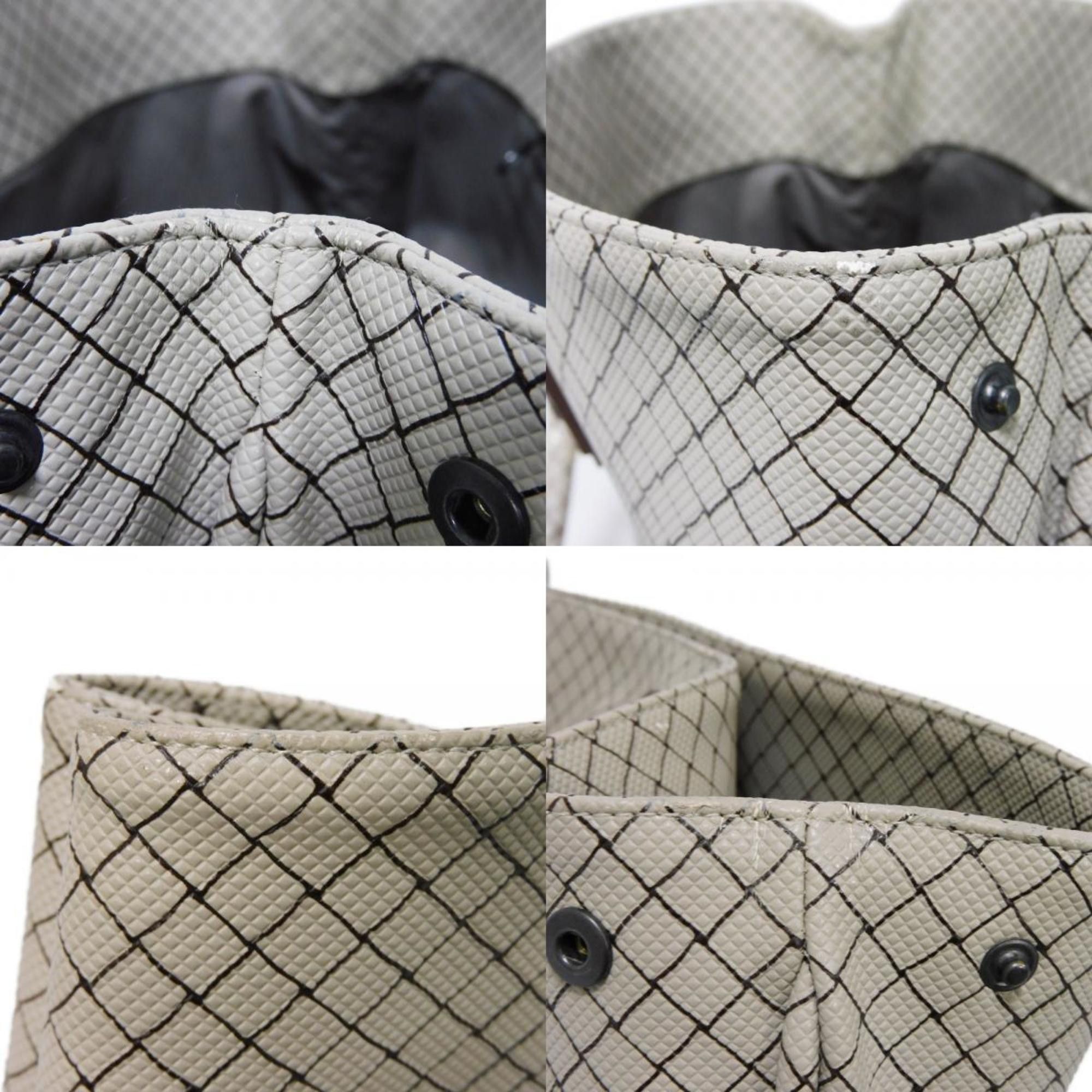 Bottega Veneta BOTTEGA VENETA Tote Bag Marco Polo Medium PU Grey Calf Brown Intrecciato Gainsboro 222498 V0081 1568 Men's Size ONE SIZE - 13 Thumbnail