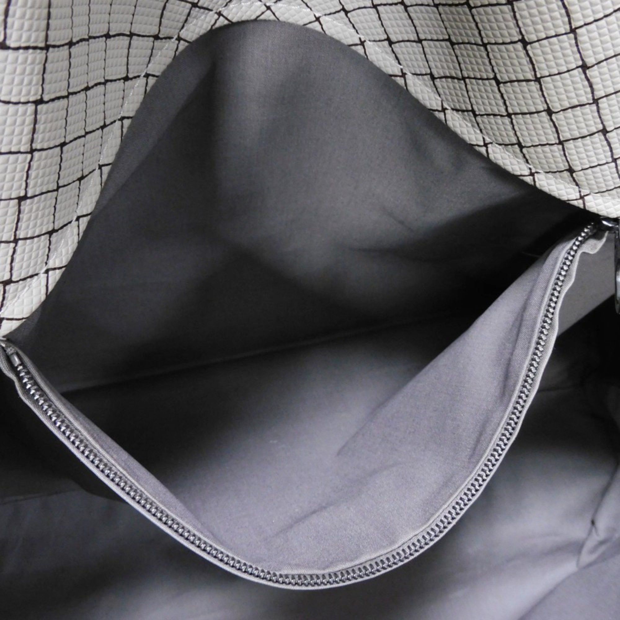 Bottega Veneta BOTTEGA VENETA Tote Bag Marco Polo Medium PU Grey Calf Brown Intrecciato Gainsboro 222498 V0081 1568 Men's Size ONE SIZE - 8 Thumbnail