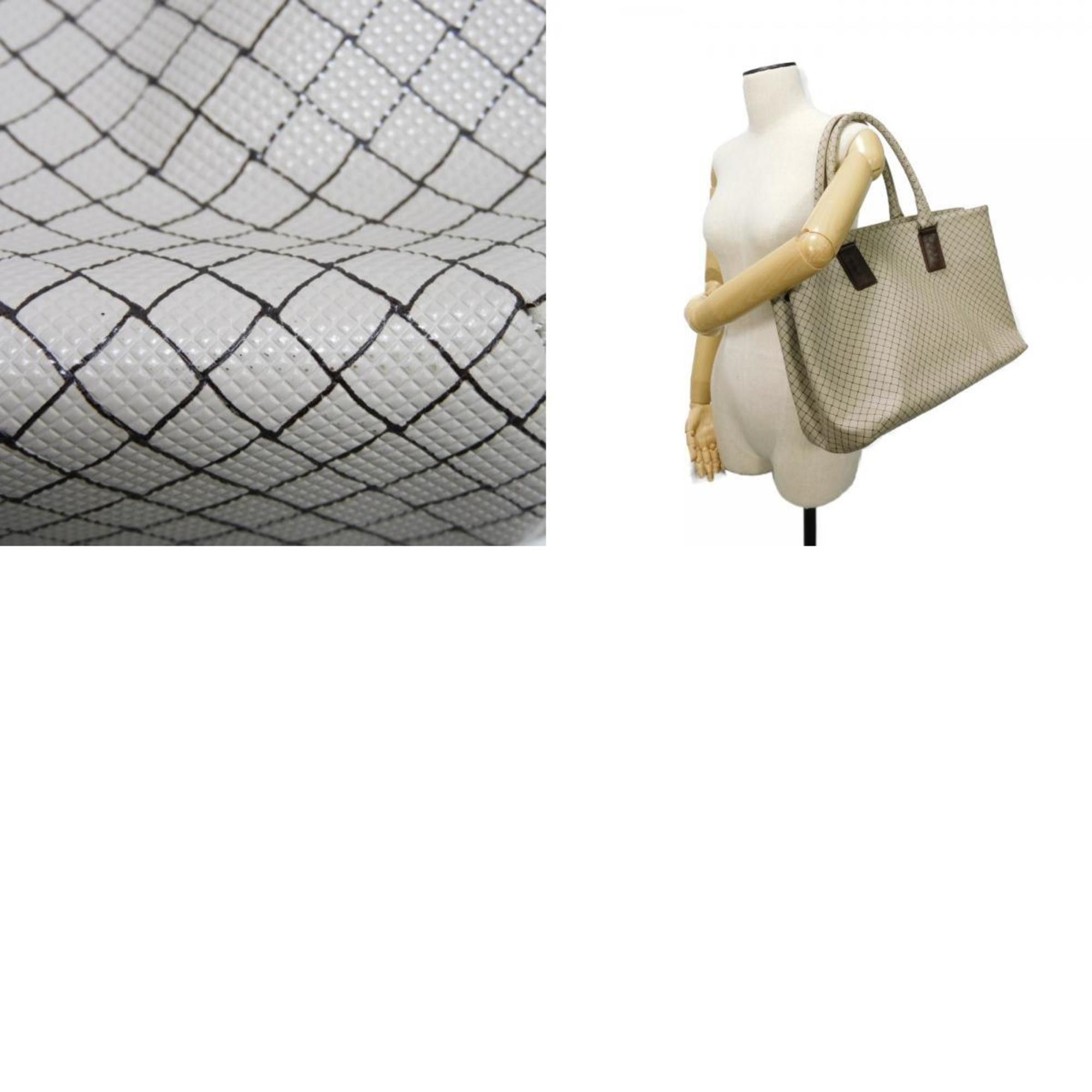 Bottega Veneta BOTTEGA VENETA Tote Bag Marco Polo Medium PU Grey Calf Brown Intrecciato Gainsboro 222498 V0081 1568 Men's Size ONE SIZE - 20 Thumbnail