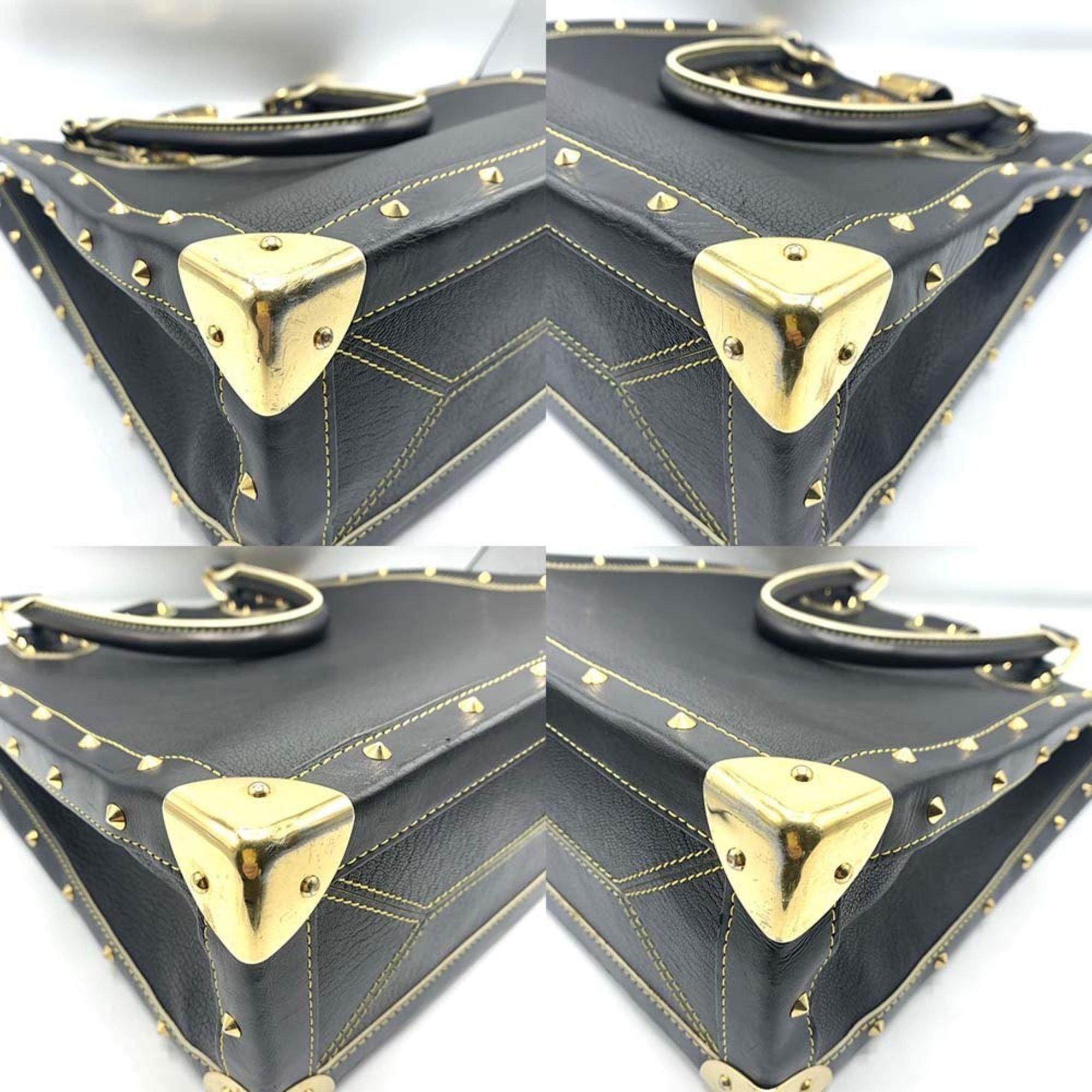 Louis Vuitton Louis Vuitton Unpresible M91816 Suhali Leather Handbag Tote Bag Black Size ONE SIZE - 3 Thumbnail