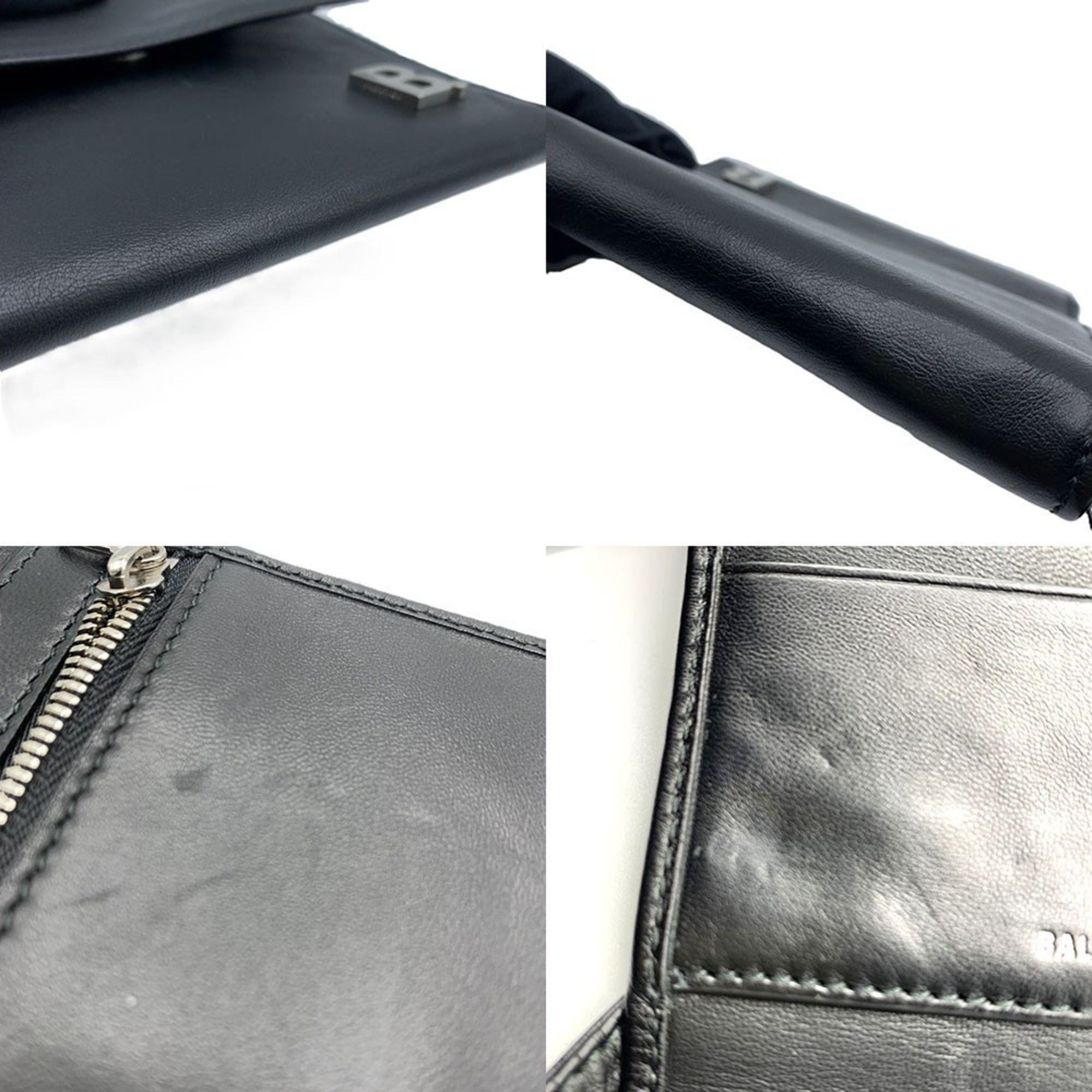 Balenciaga Balenciaga Shoulder Wallet Tri-fold Black Leather 580037 BALENCIAGA Size ONE SIZE - 6 Thumbnail