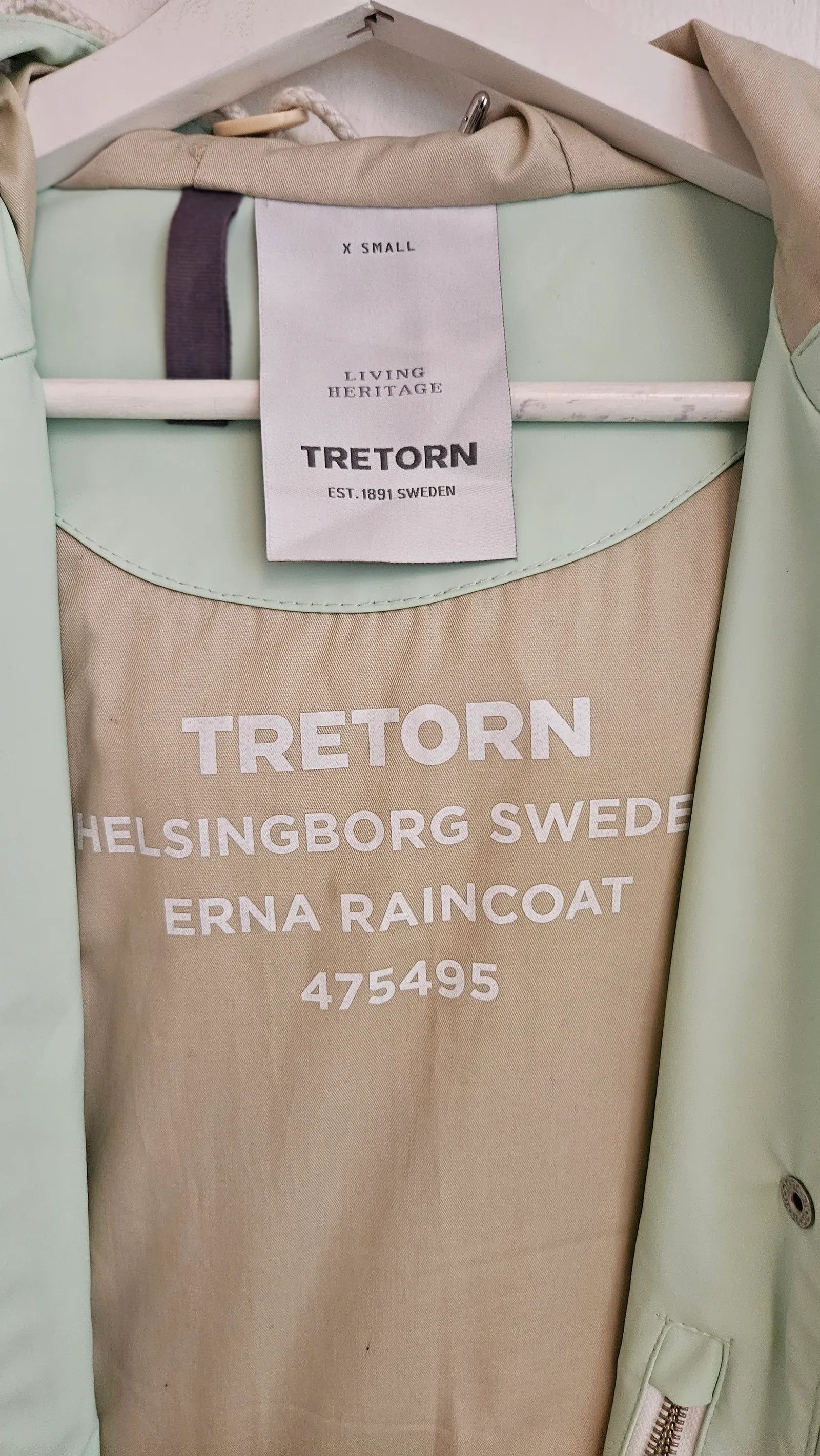 Tretorn Tretorn ERNA Rain Jacket Size XS / US 0-2 / IT 36-38 - 2 Thumbnail