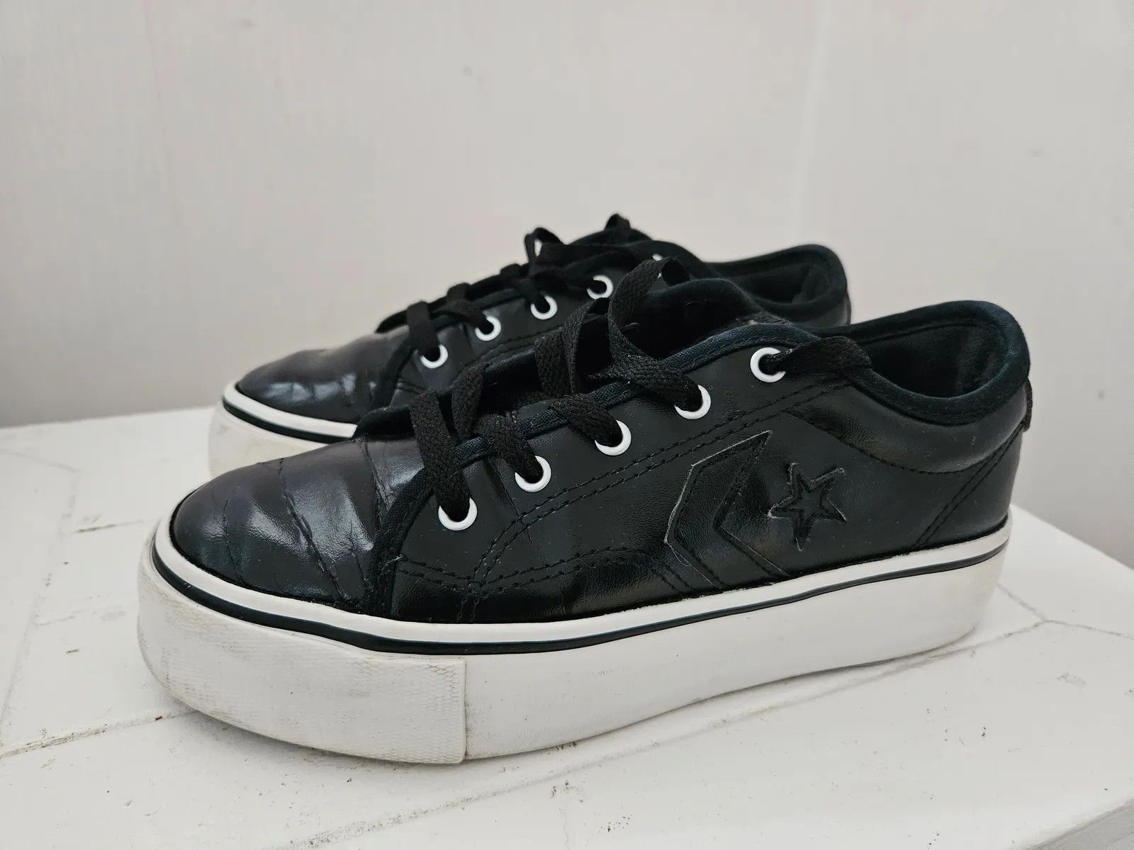 Converse Converse Converse Star Replay Platform Low Top Sneakers Size US 7 / IT 37 - 3 Thumbnail