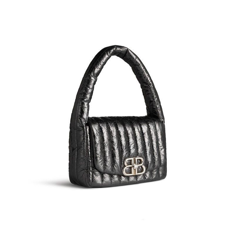 Balenciaga Monaco Small Sling Bag Metallized Quilted Size ONE SIZE - 3 Thumbnail