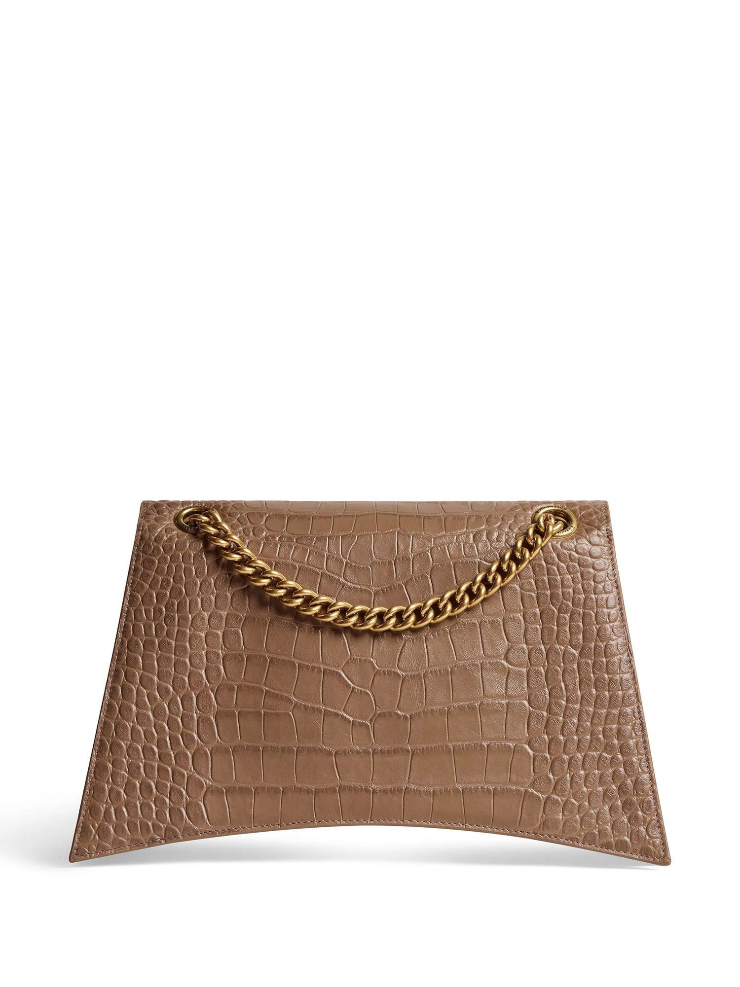 Balenciaga Crush Medium Chain Bag Crocodile Embossed Size ONE SIZE - 3 Thumbnail