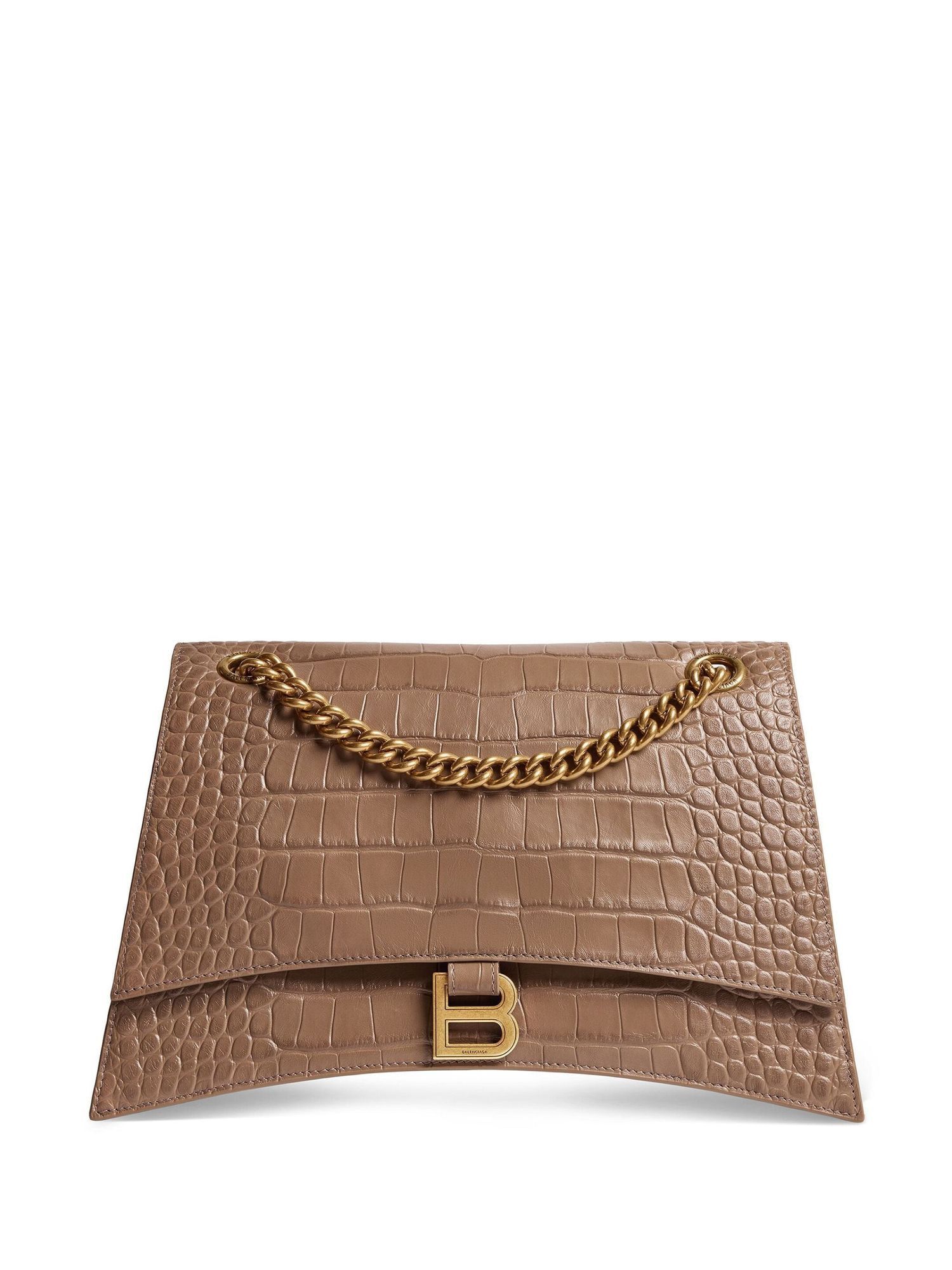 Balenciaga Crush Medium Chain Bag Crocodile Embossed Size ONE SIZE - 2 Thumbnail