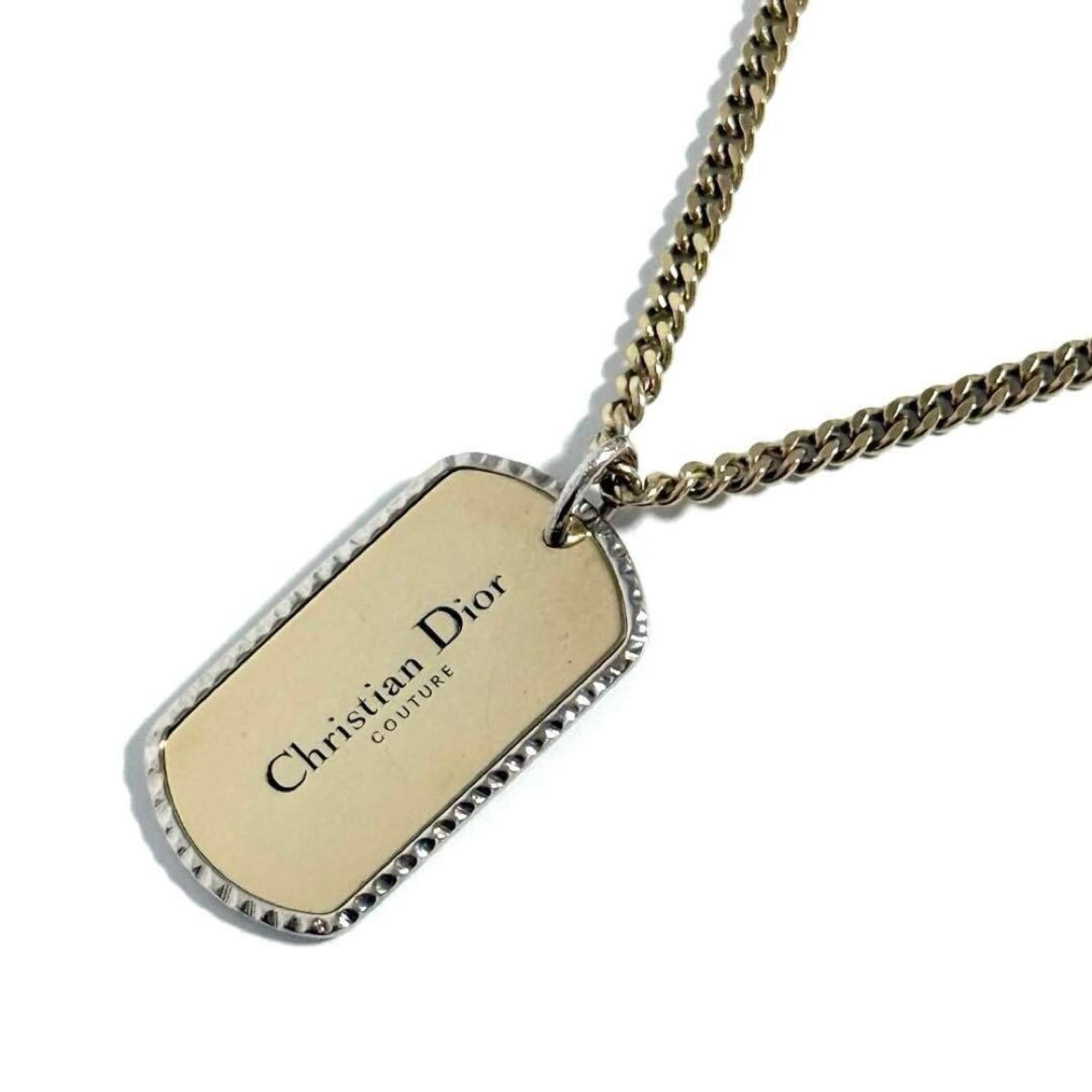 Dior Dior Logo necklace Size ONE SIZE - 2 Thumbnail