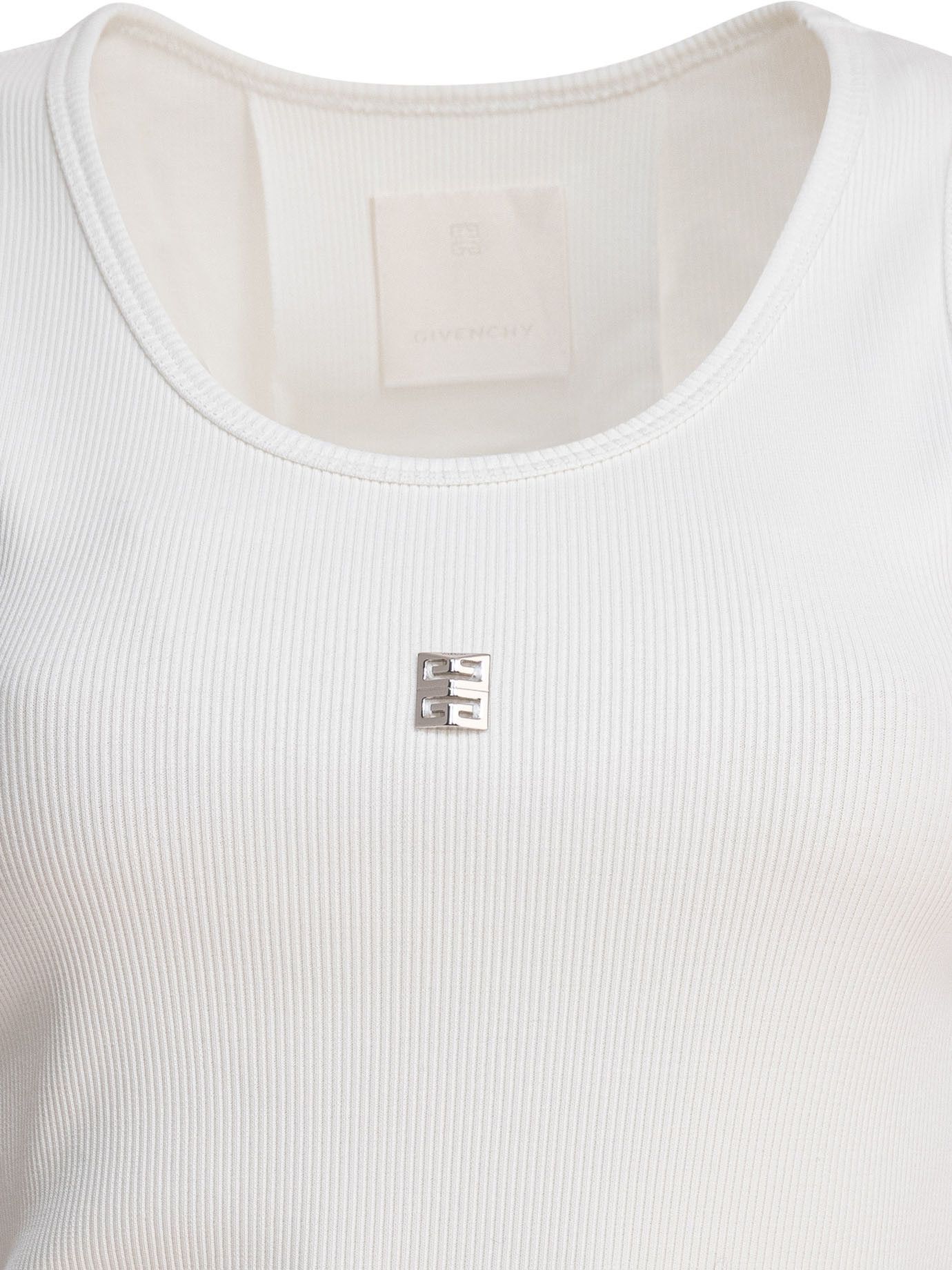 Givenchy Ribbed Tank Top Size S / US 4 / IT 40 - 3 Thumbnail