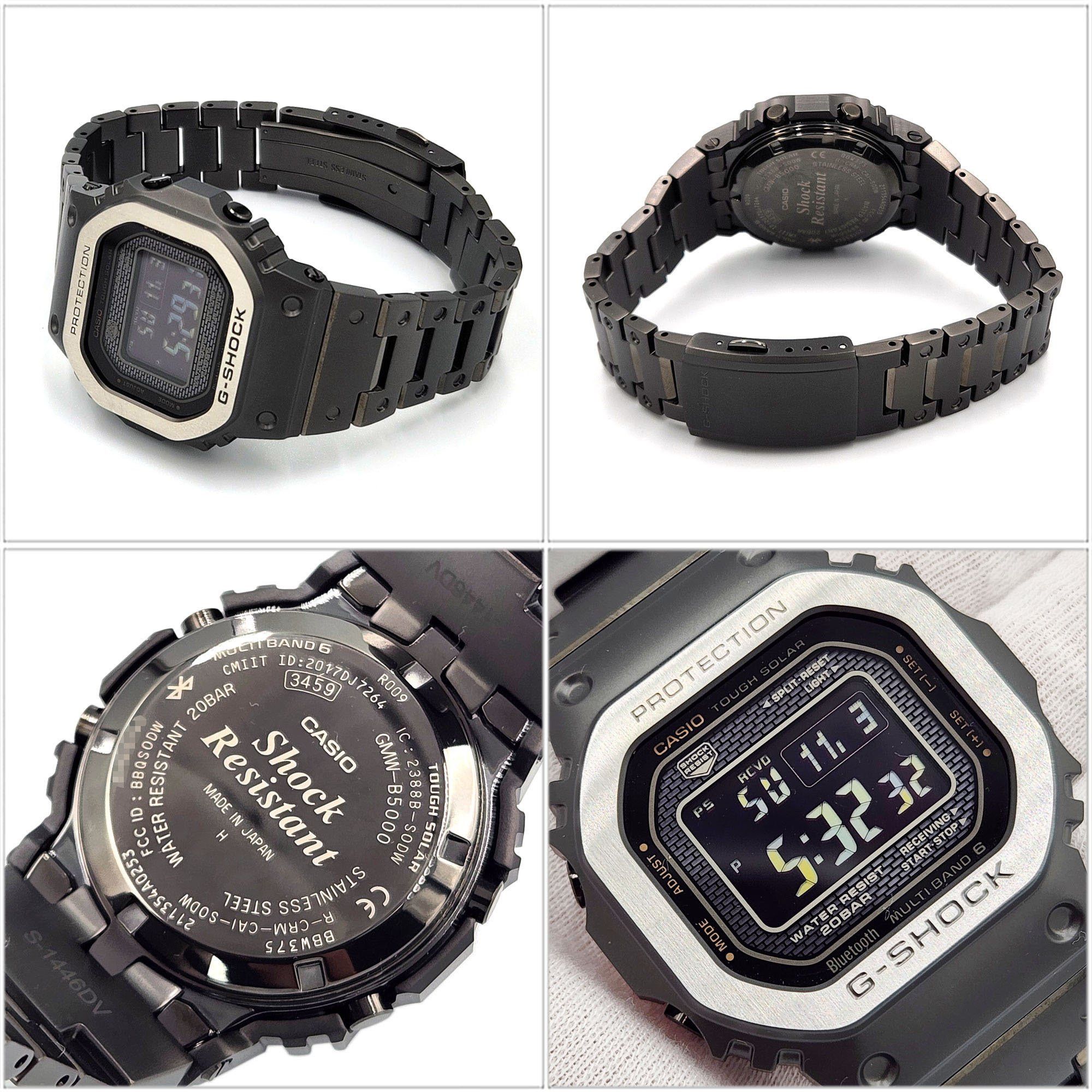 Casio CASIO G-Shock Digital Dial Full Metal B5000MB-1JF Black Stainless Steel S Wristwatch Men's Size ONE SIZE - 3 Thumbnail