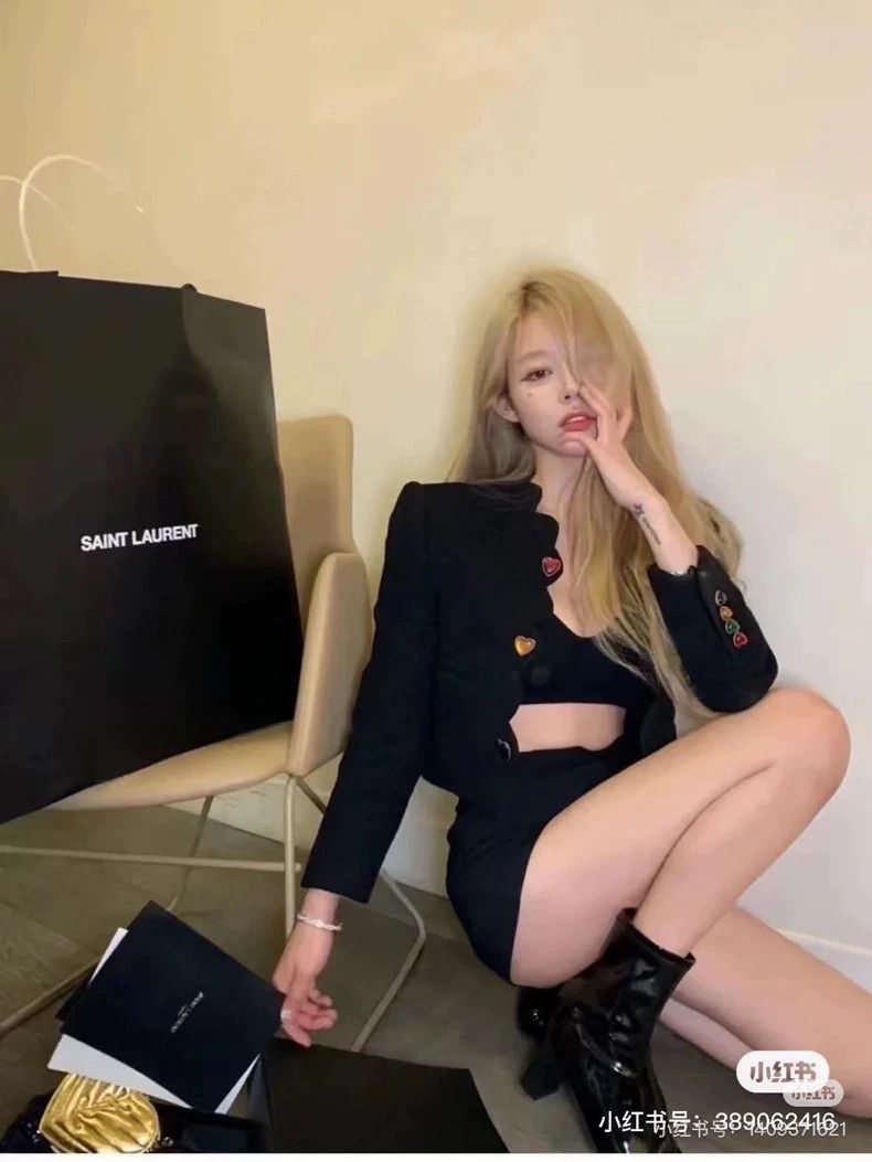 Saint Laurent Paris Saint Laurent Black Heart Suit Jacket Size US M / EU 48-50 / 2 - 7 Thumbnail