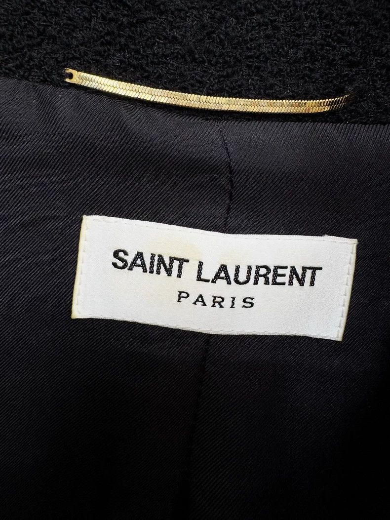 Saint Laurent Paris Saint Laurent Black Heart Suit Jacket Size US M / EU 48-50 / 2 - 2 Thumbnail