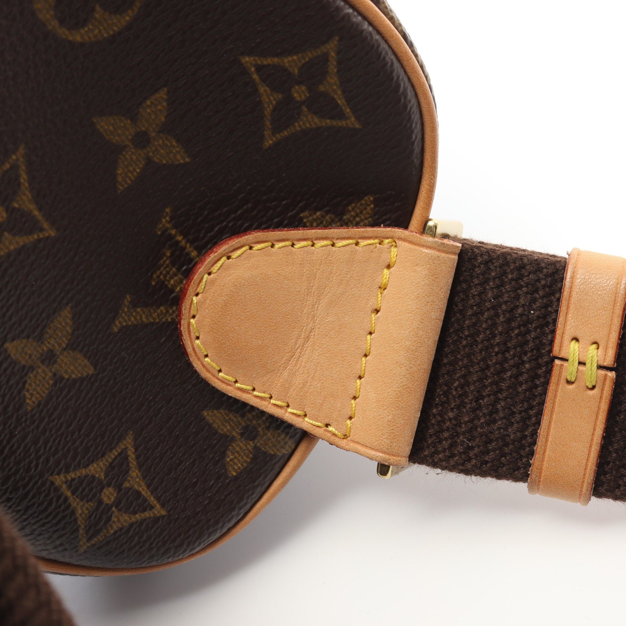 Louis Vuitton Louis Vuitton Pochette Ganju Monogram Body Bag Leather Brown Size ONE SIZE - 6 Thumbnail