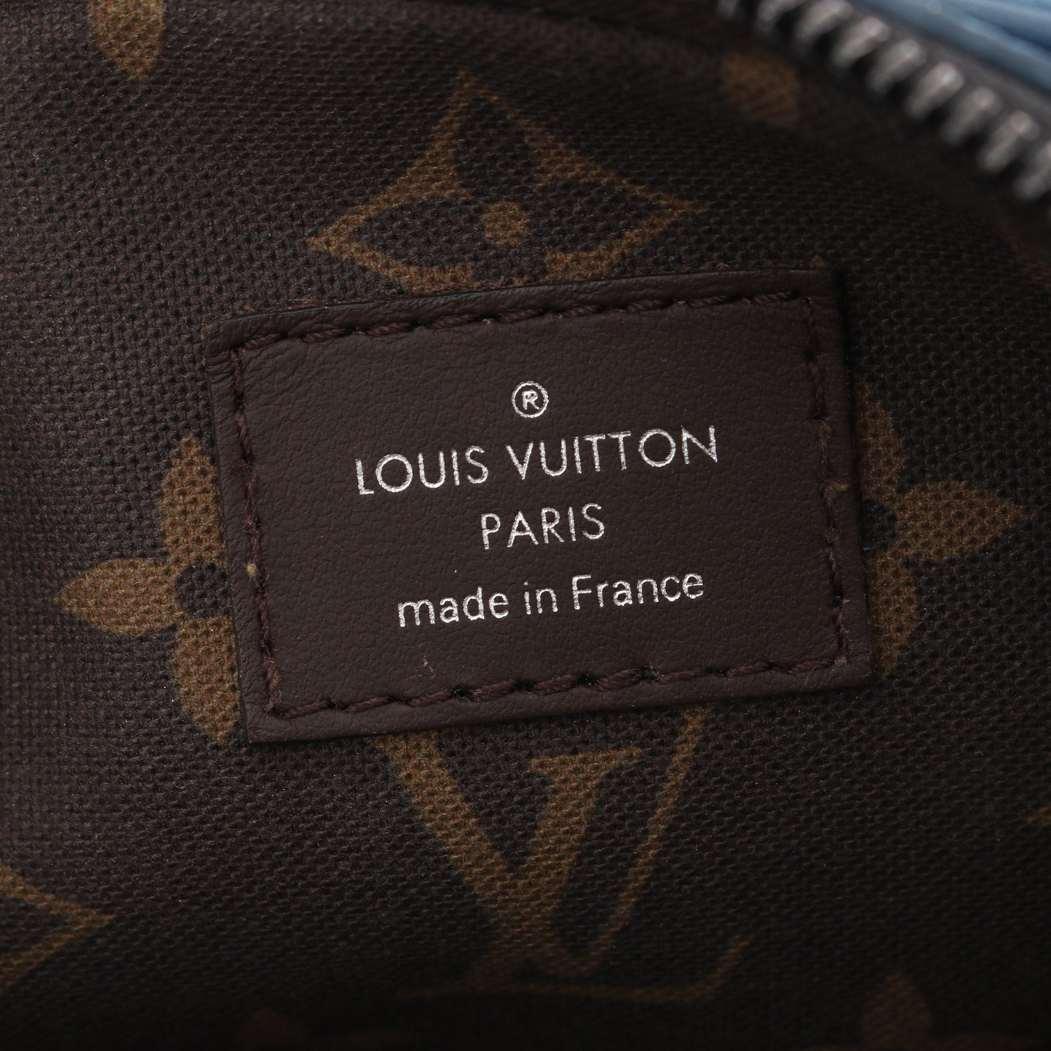 Louis Vuitton Louis Vuitton Nano Alpha Wearable Wallet Monogram Shoulder Bag Leather Blue Size ONE SIZE - 4 Thumbnail