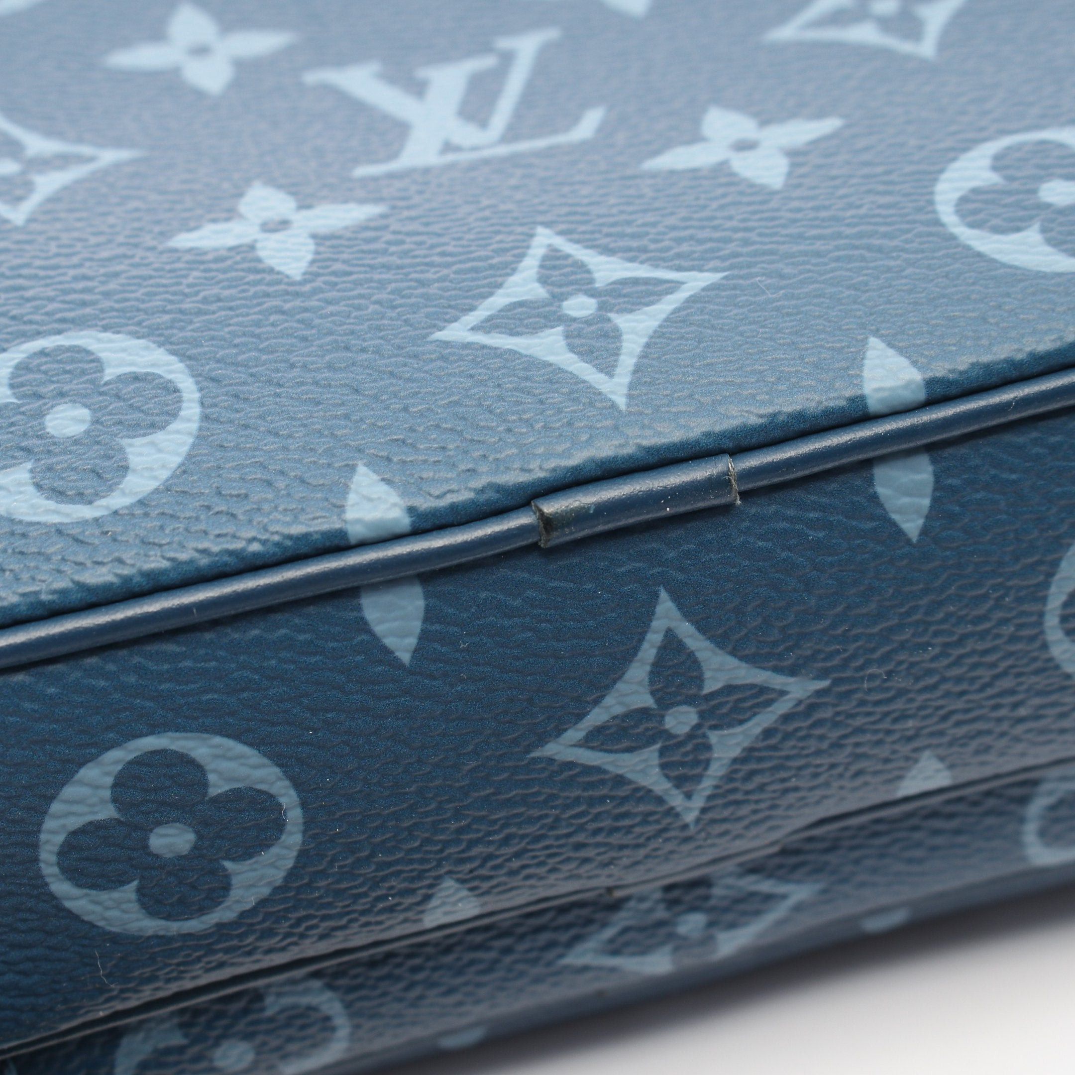 Louis Vuitton Louis Vuitton Nano Alpha Wearable Wallet Monogram Shoulder Bag Leather Blue Size ONE SIZE - 12 Thumbnail