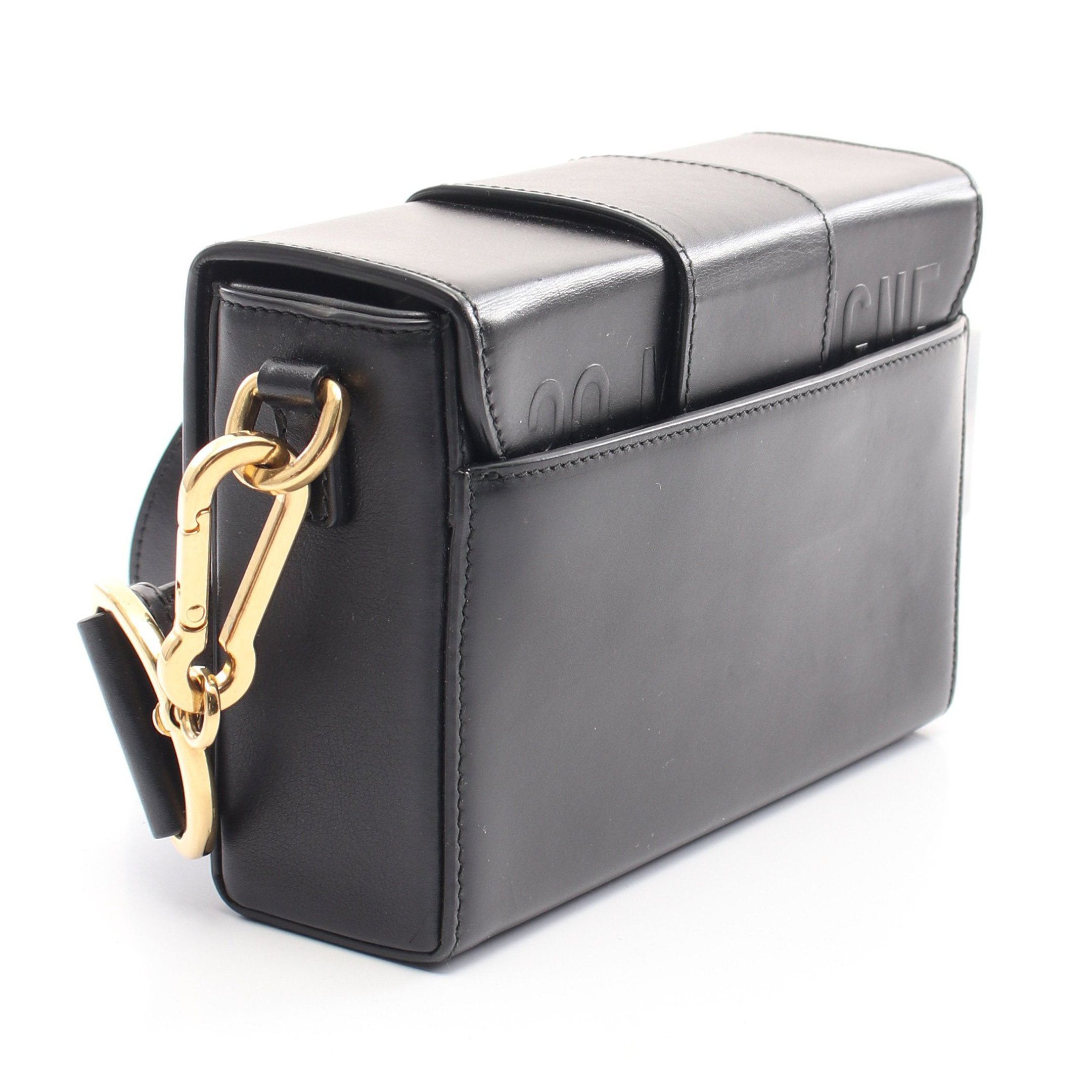 Dior Dior 30 Montaigne Shoulder Bag Leather Black Size ONE SIZE - 2 Thumbnail