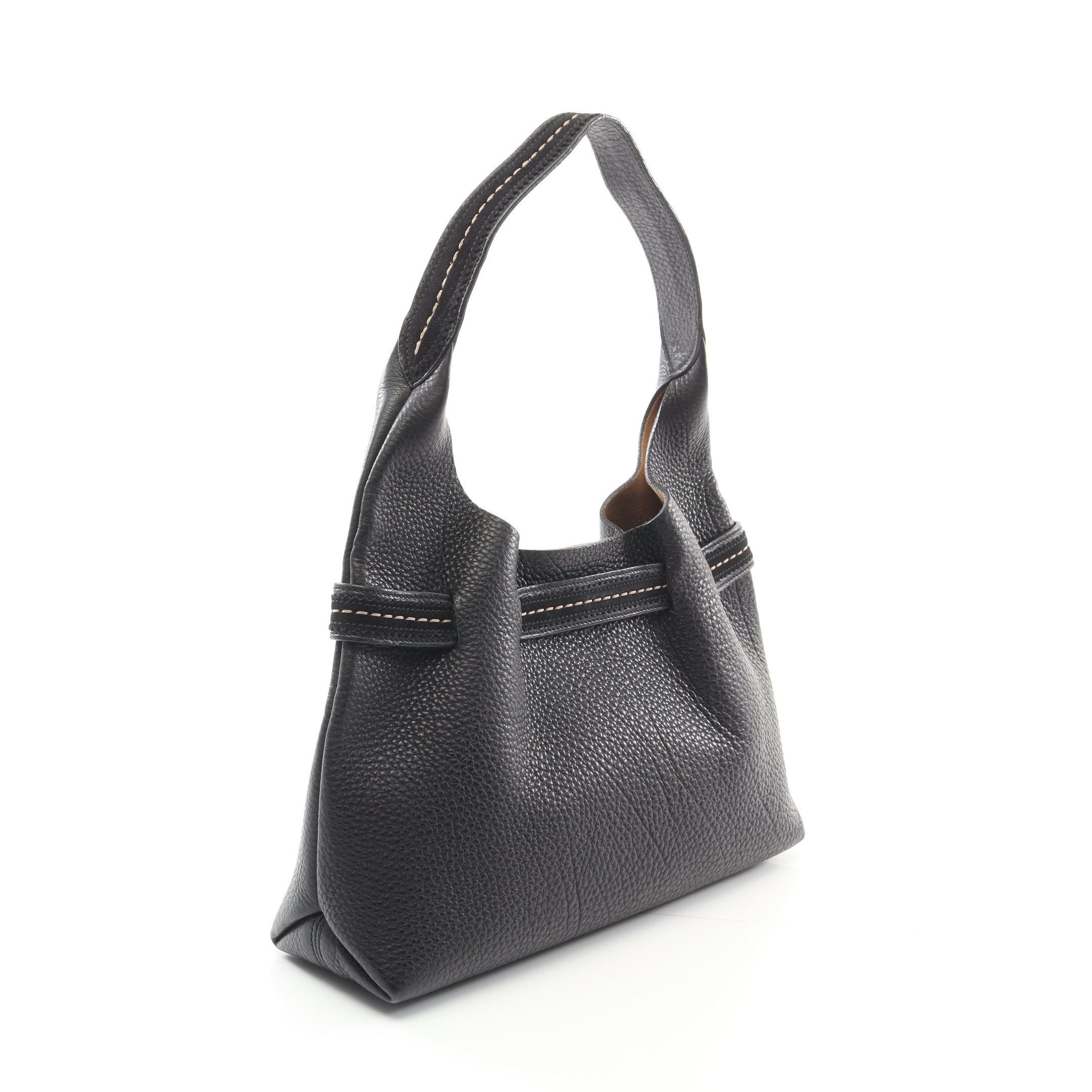 Salvatore Ferragamo Salvatore Ferragamo One Shoulder Bag Leather Black Size ONE SIZE - 2 Thumbnail
