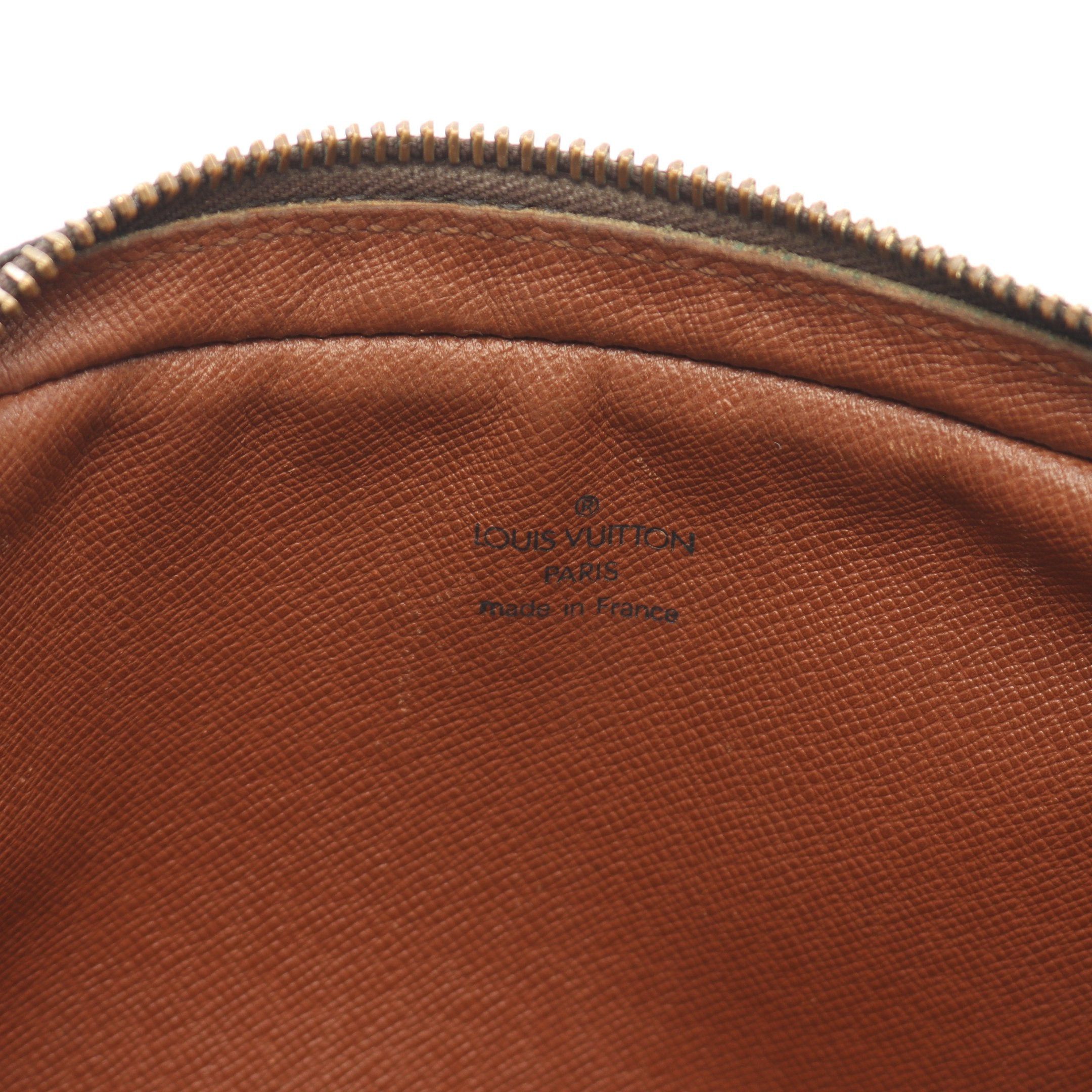 Louis Vuitton Louis Vuitton Marly Dragonne Pm Monogram Clutch Bag Second Leather Brown Size ONE SIZE - 4 Thumbnail
