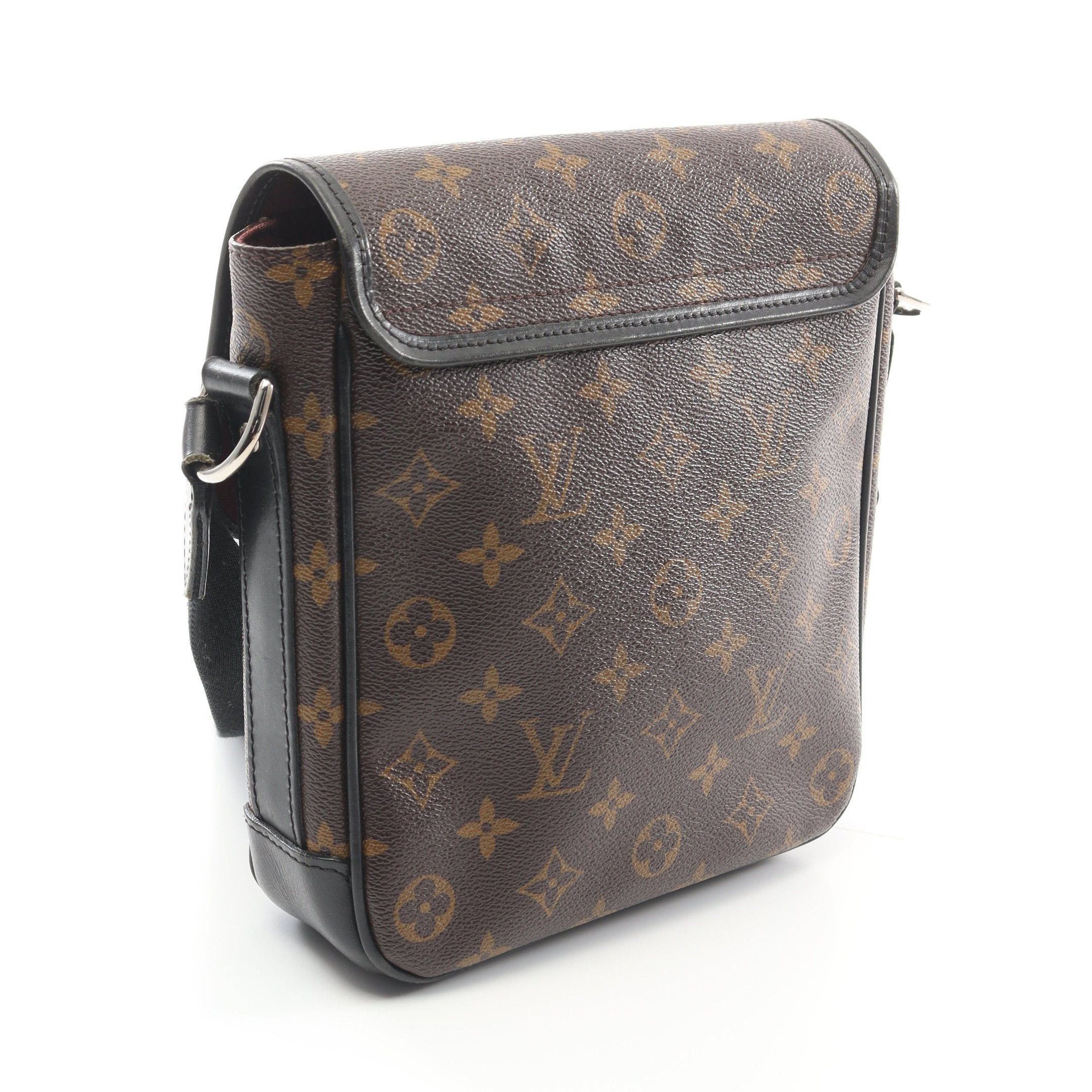 Louis Vuitton Louis Vuitton Basse Pm Monogram Macassar Shoulder Bag Leather Brown Black Size ONE SIZE - 2 Thumbnail