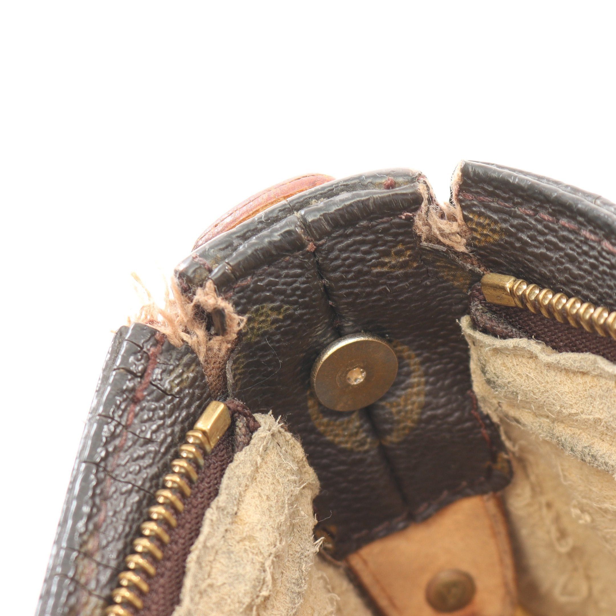 Louis Vuitton Louis Vuitton Looping Gm Monogram Shoulder Bag Leather Brown Size ONE SIZE - 7 Thumbnail