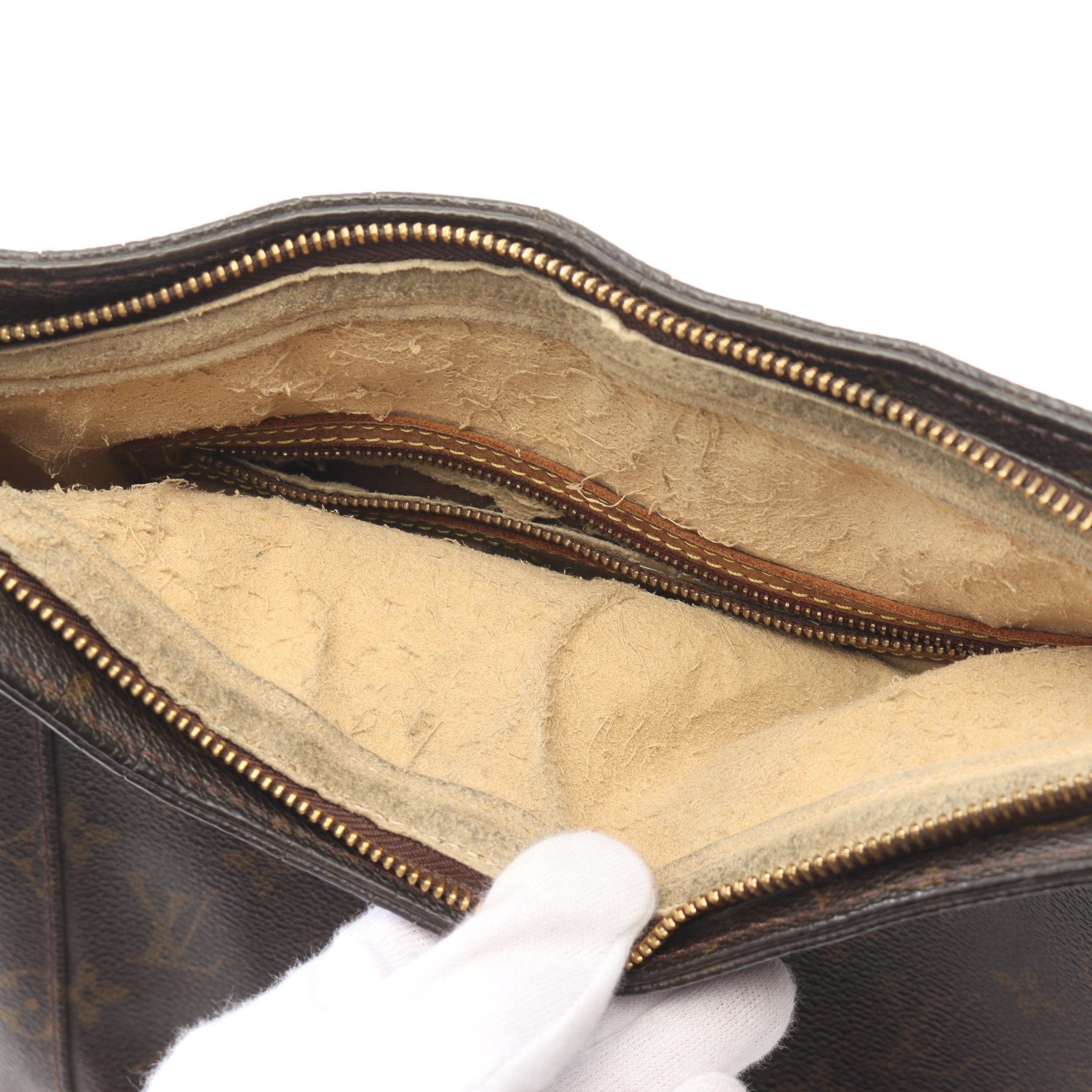 Louis Vuitton Louis Vuitton Looping Gm Monogram Shoulder Bag Leather Brown Size ONE SIZE - 6 Thumbnail
