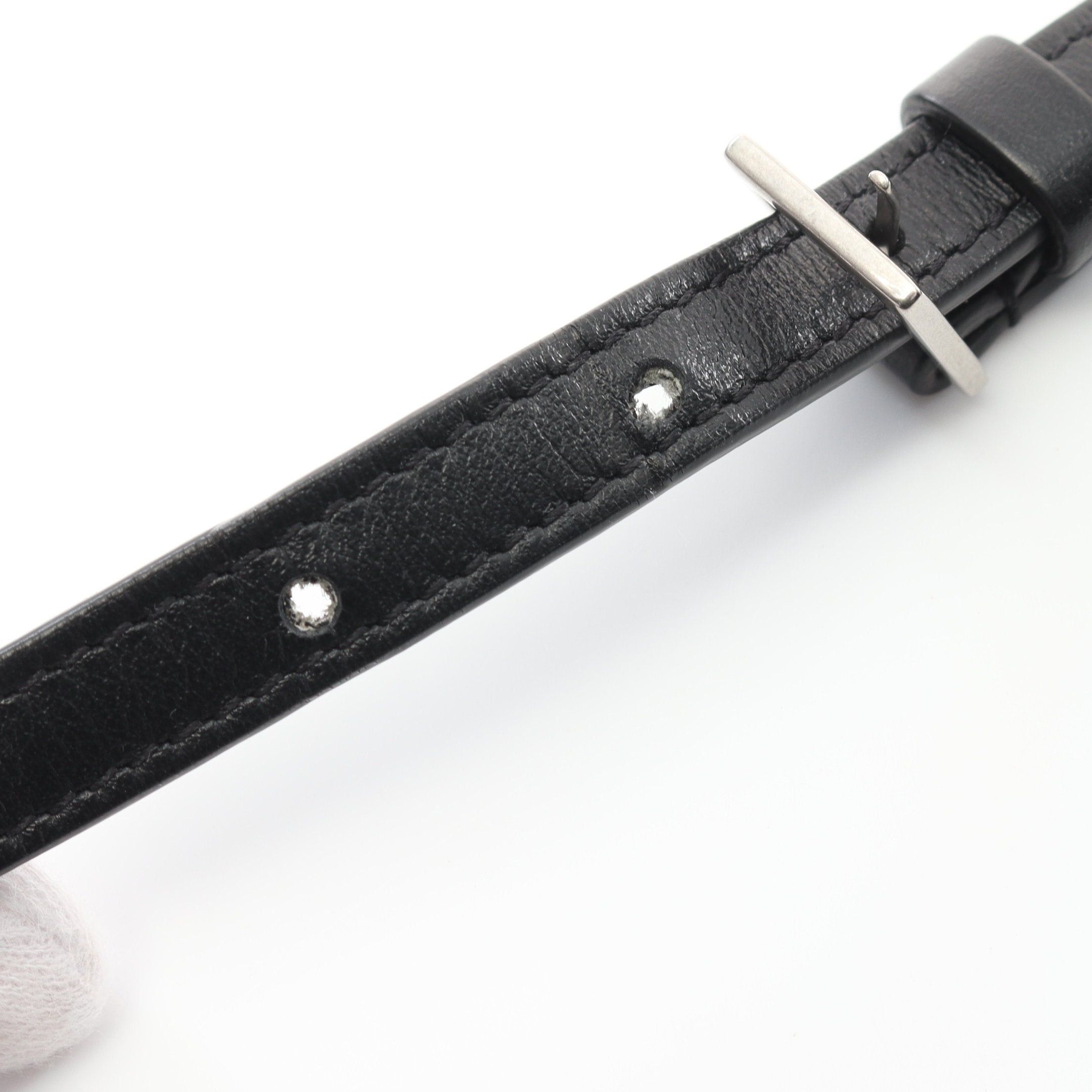 Yves Saint Laurent Yves Saint Laurent Ysl Monogram Shoulder Bag Rose Dot Tassel Charm Leather Black Red White Size ONE SIZE - 5 Thumbnail