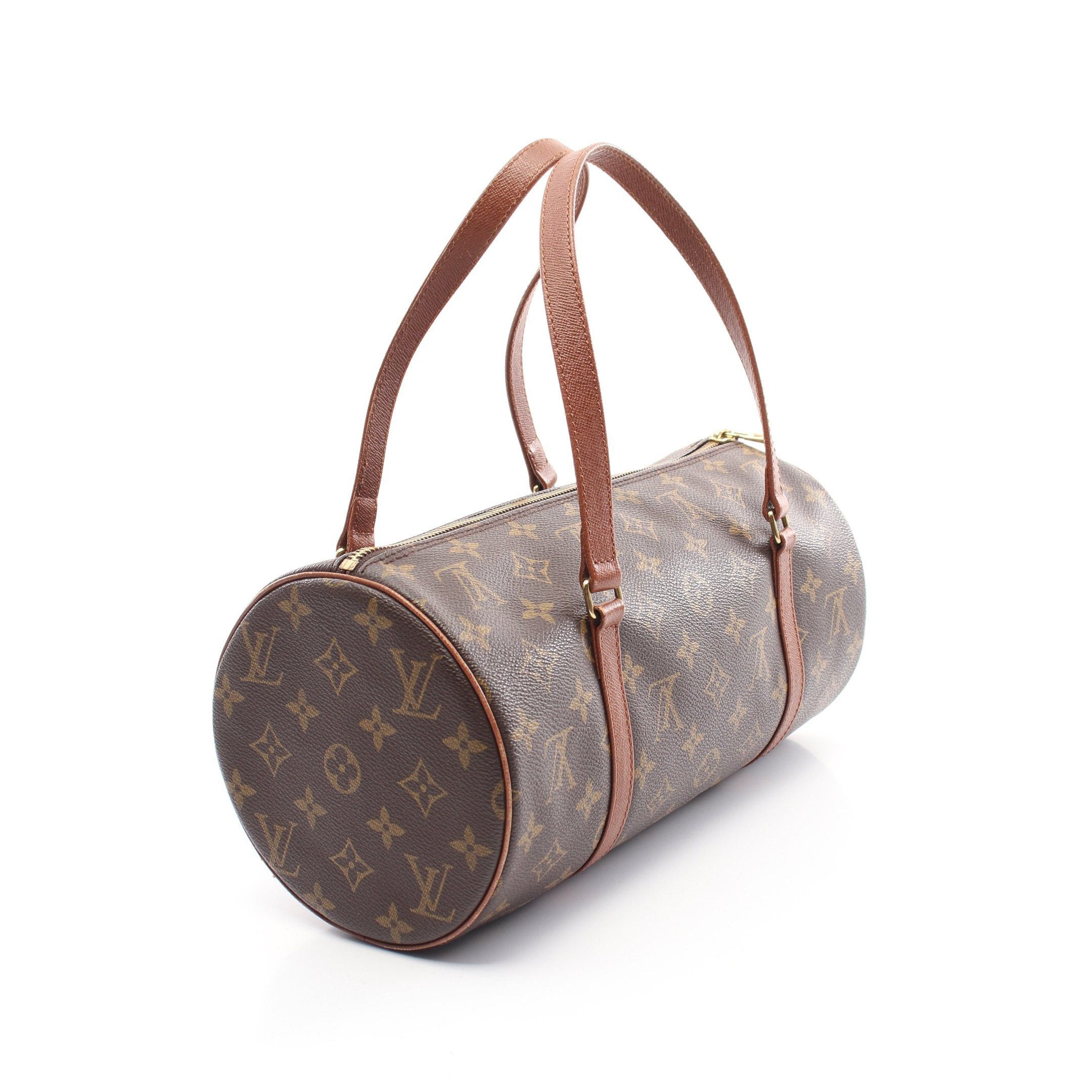 Louis Vuitton Louis Vuitton Papillon 30 Monogram Old Model Handbag Leather Brown Size ONE SIZE - 2 Thumbnail