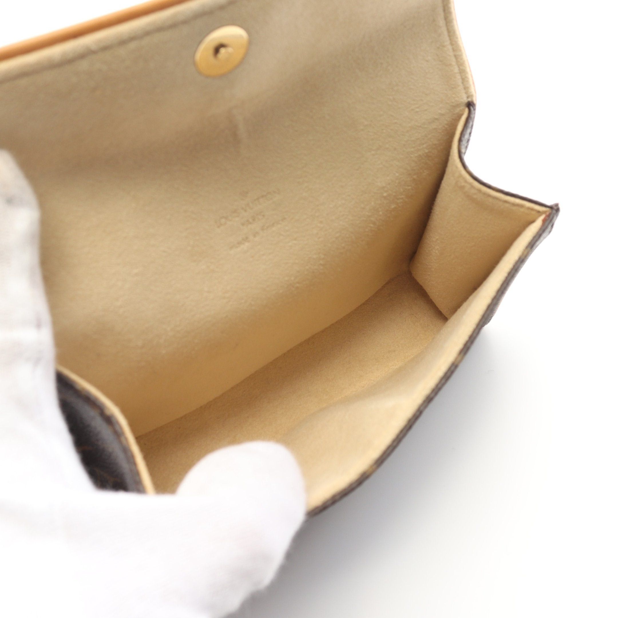Louis Vuitton Louis Vuitton Pochette Florentine Monogram Body Bag Waist Leather Brown Size ONE SIZE - 3 Thumbnail