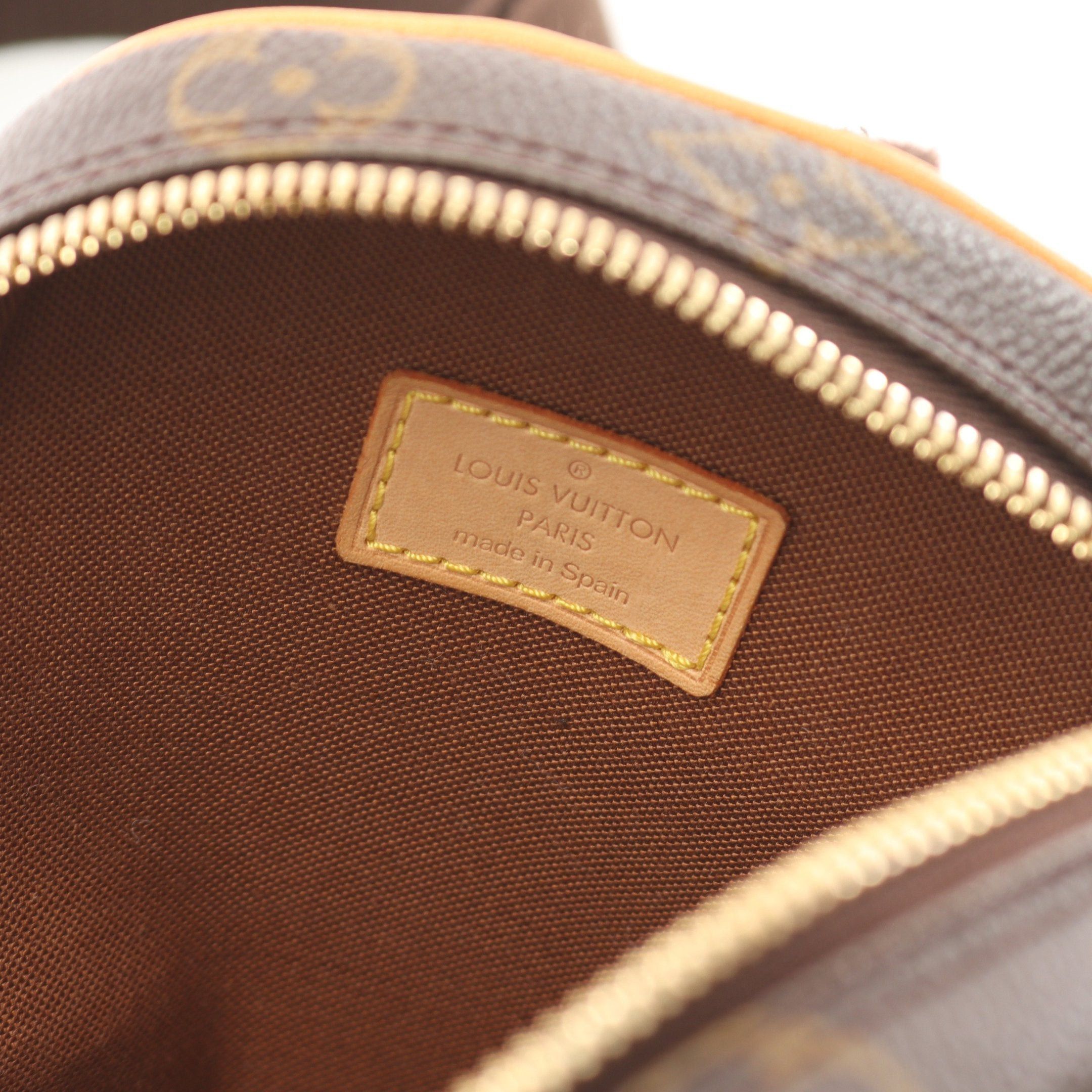 Louis Vuitton Louis Vuitton Pochette Ganju Monogram Body Bag Leather Brown Size ONE SIZE - 4 Thumbnail