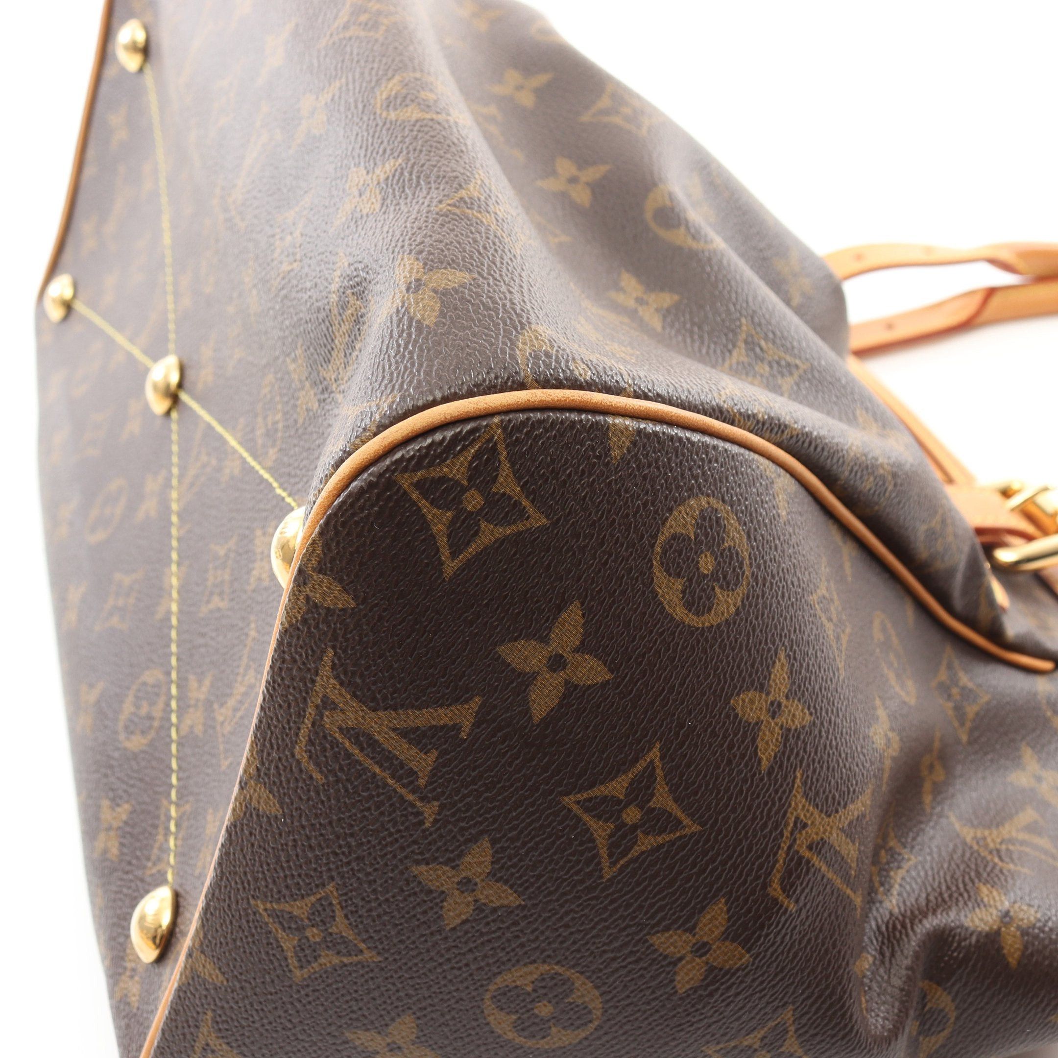 Louis Vuitton Louis Vuitton Tivoli Gm Monogram Handbag Leather Brown Size ONE SIZE - 8 Thumbnail